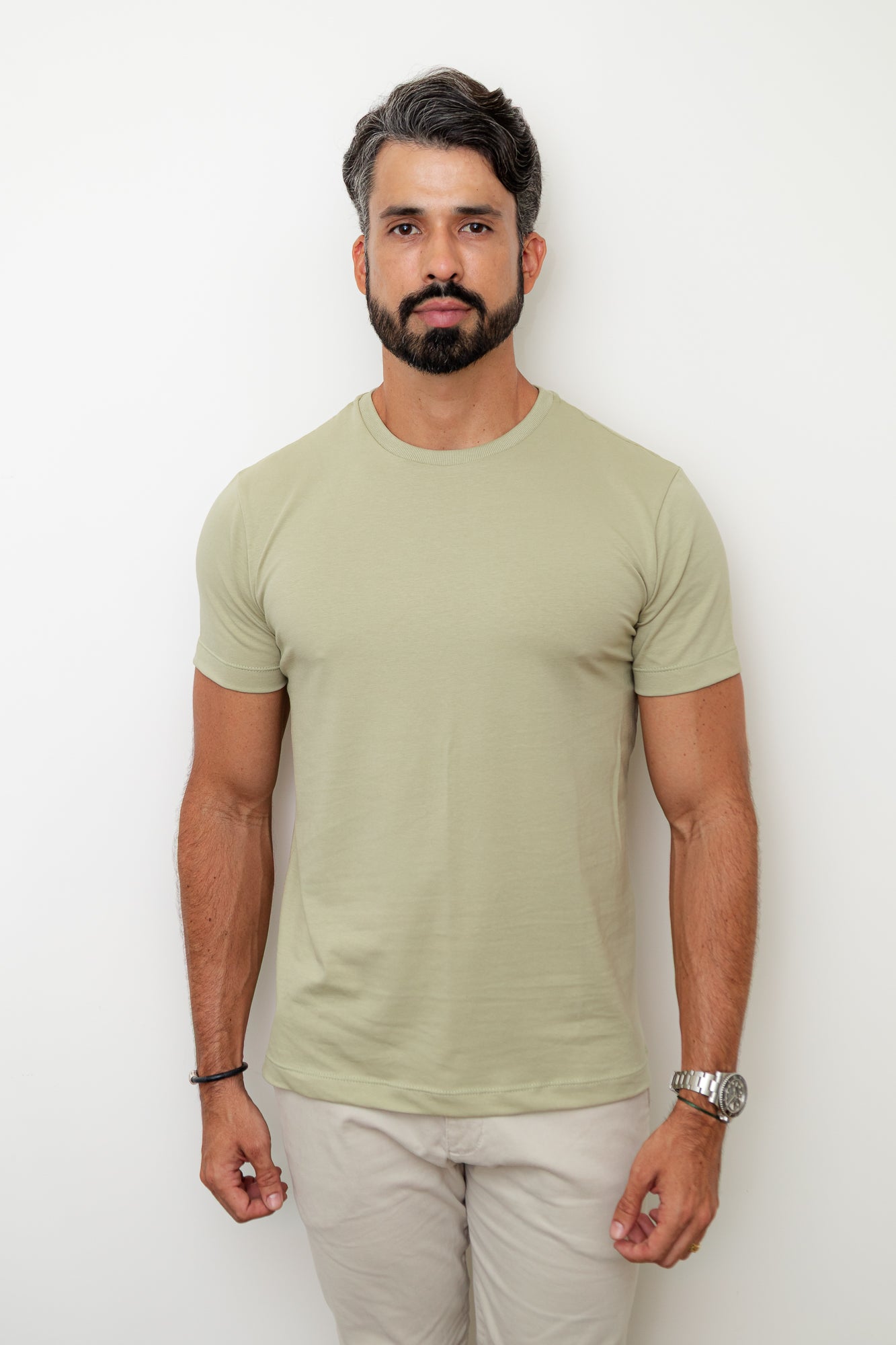 CAMISA COMFORT PARIS GOLA O VERDE