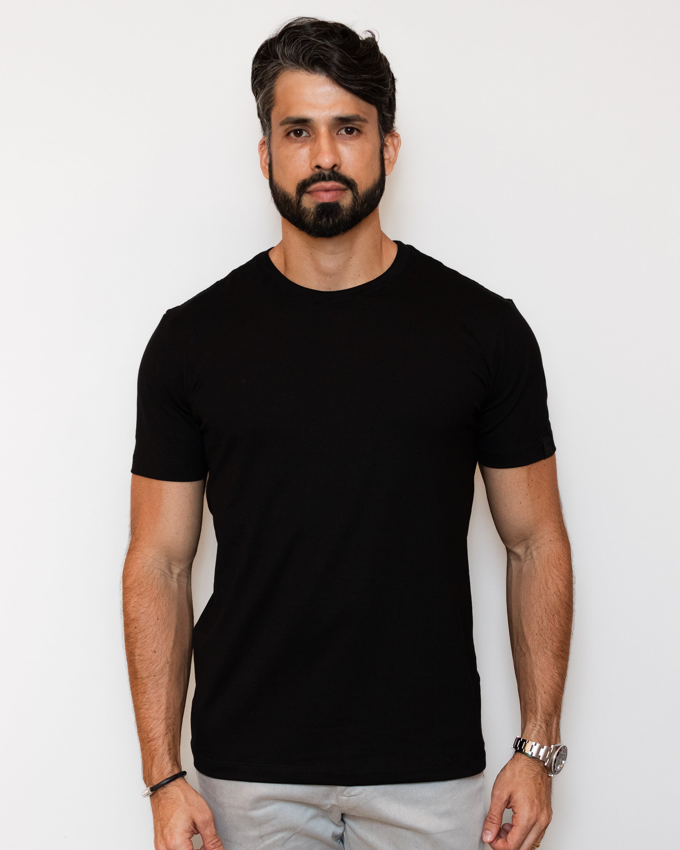 CAMISA COMFORT PIMA PRETA