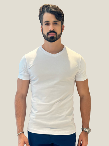 CAMISA BRANCO COMFORT PARIS GOLA V