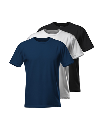 KIT 3 CAMISAS COMFORT PIMA