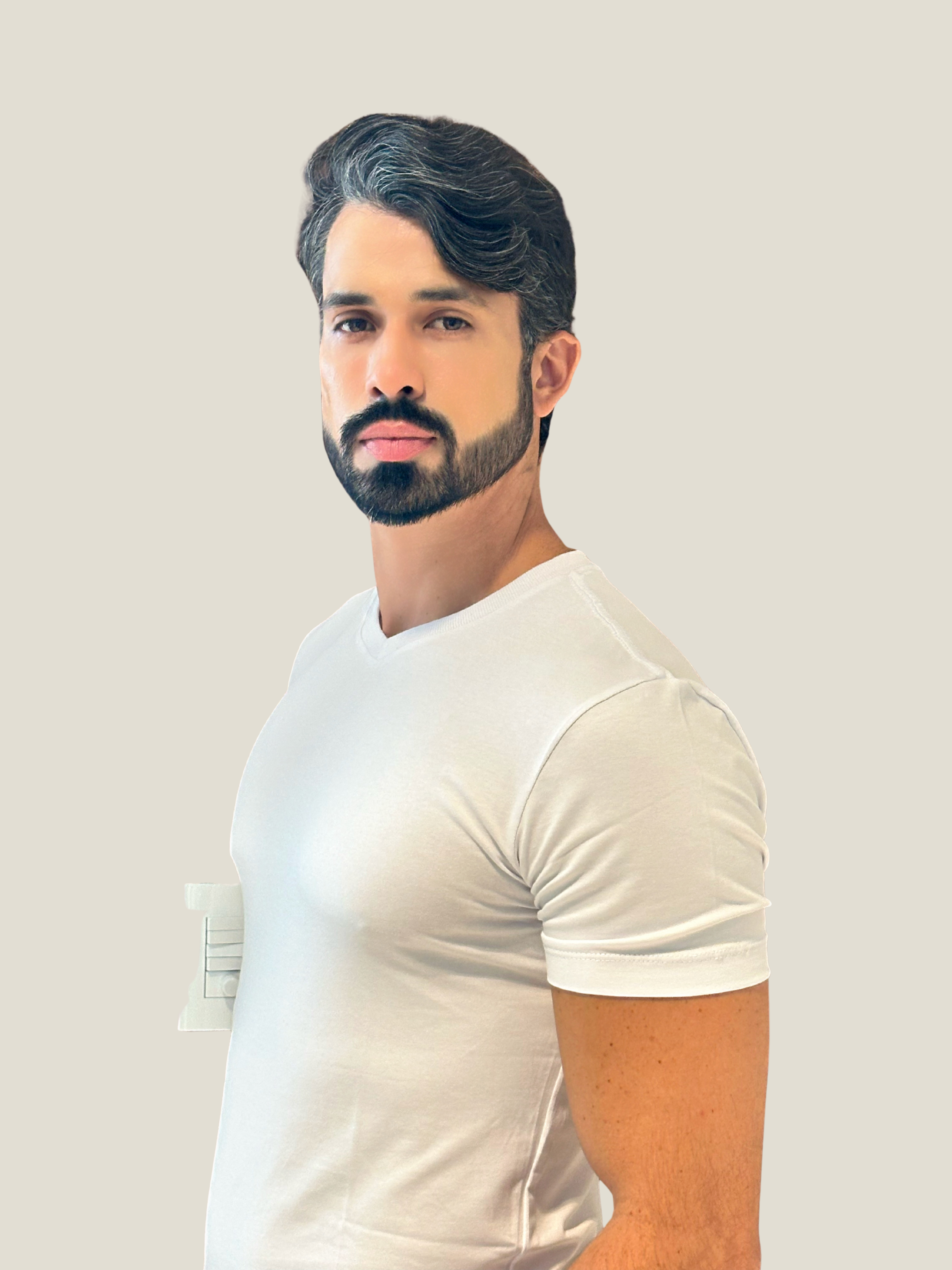 CAMISA BRANCO COMFORT PARIS GOLA V