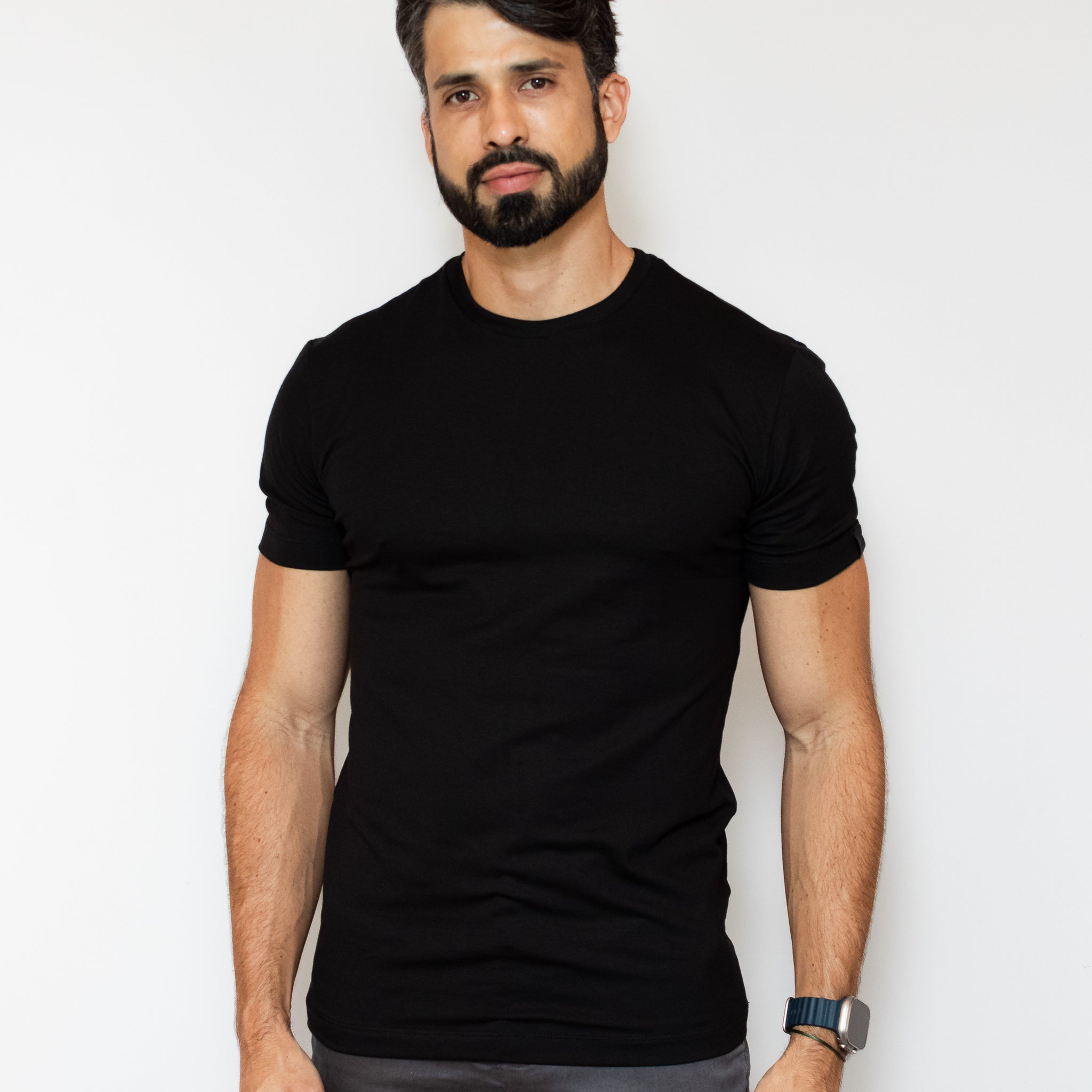CAMISA PIMA SLIM PRETA