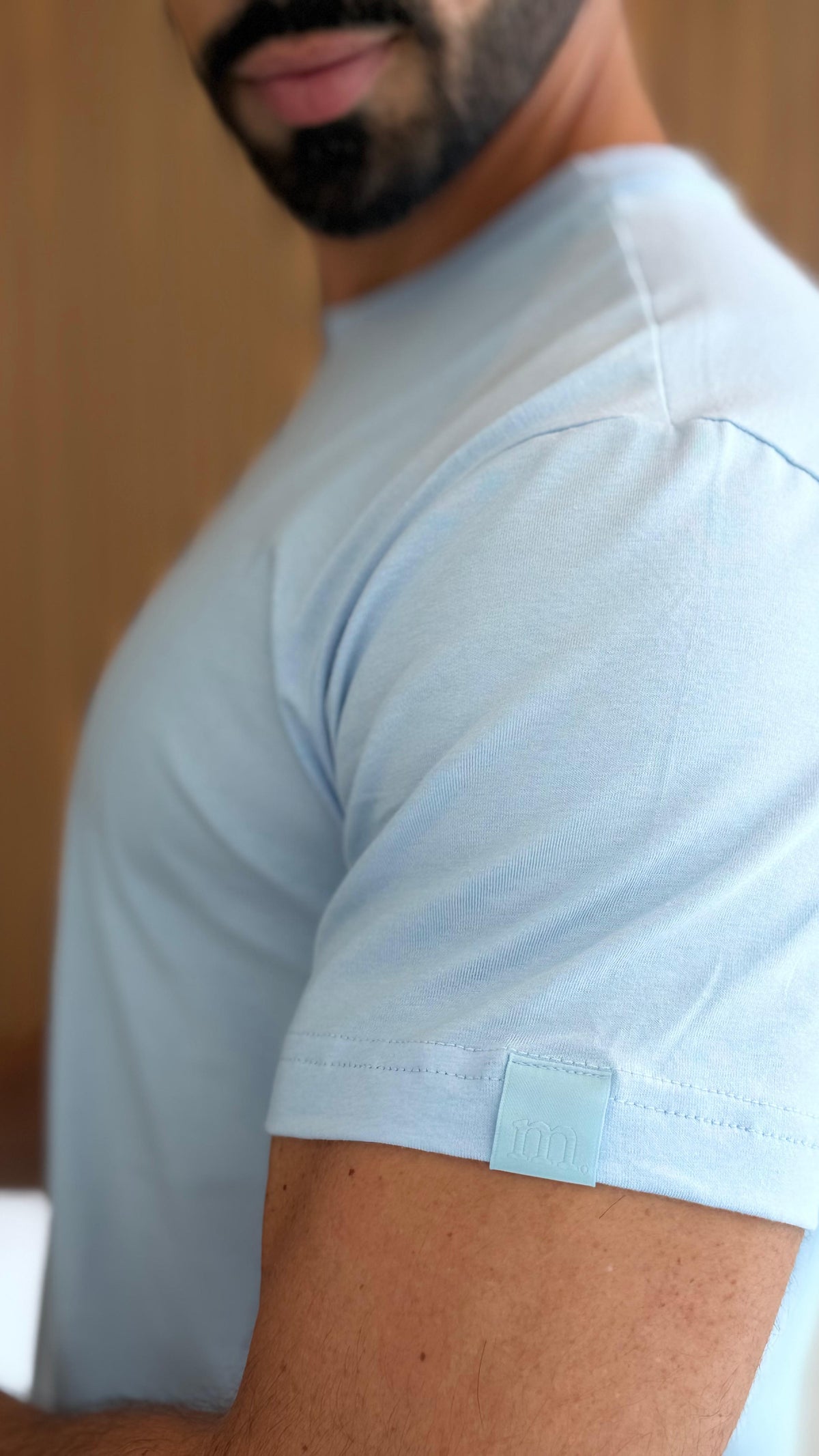 CAMISA COMFORT PARIS GOLA O AZUL CÉU