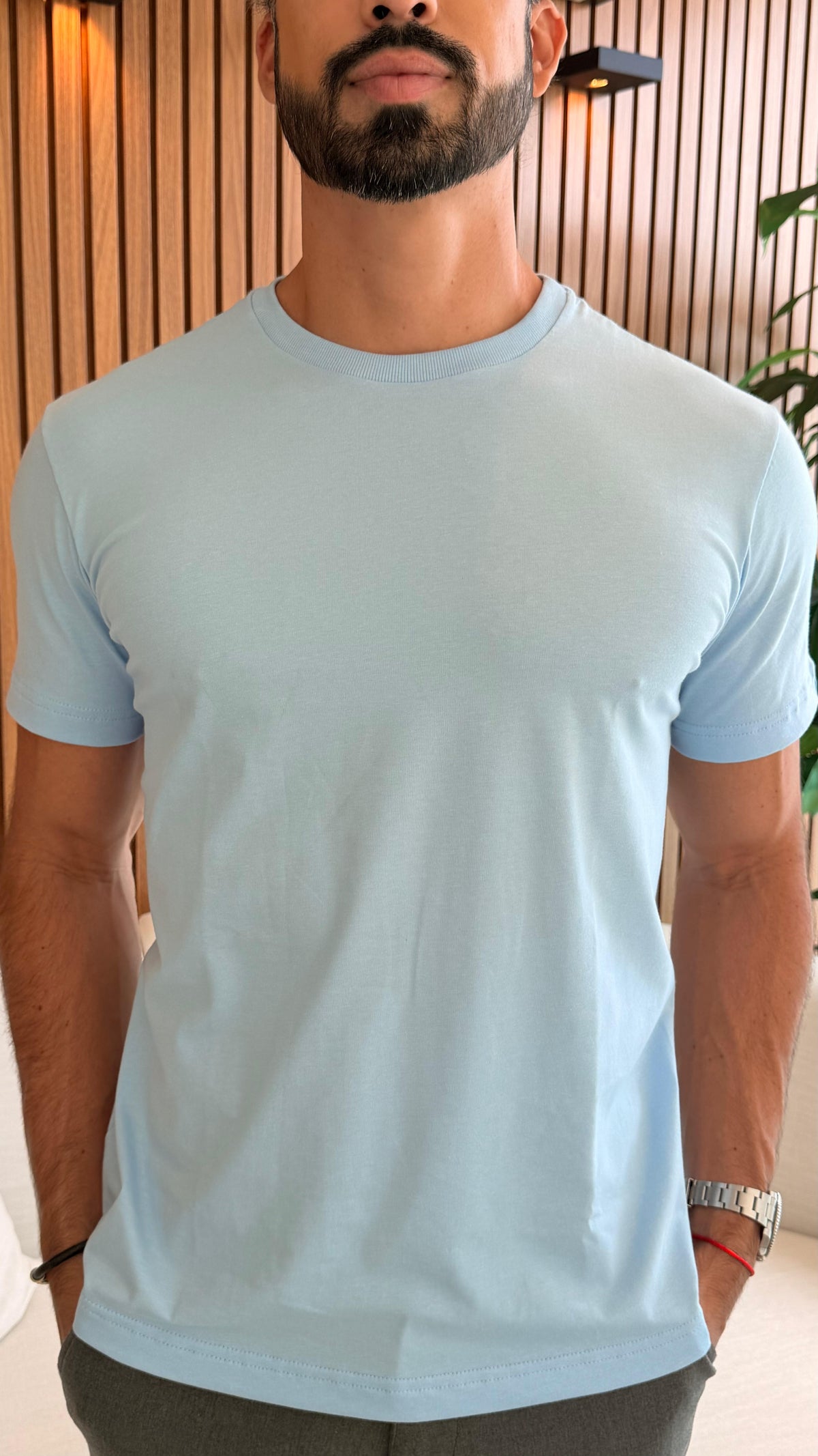 CAMISA COMFORT PARIS GOLA O AZUL CÉU