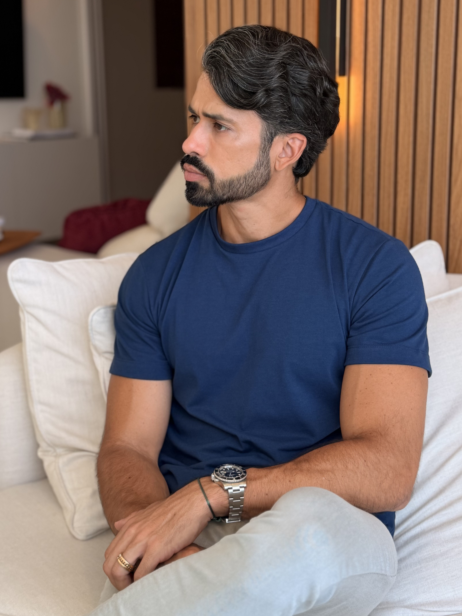 CAMISA COMFORT EIFFEL AZUL MARINHO