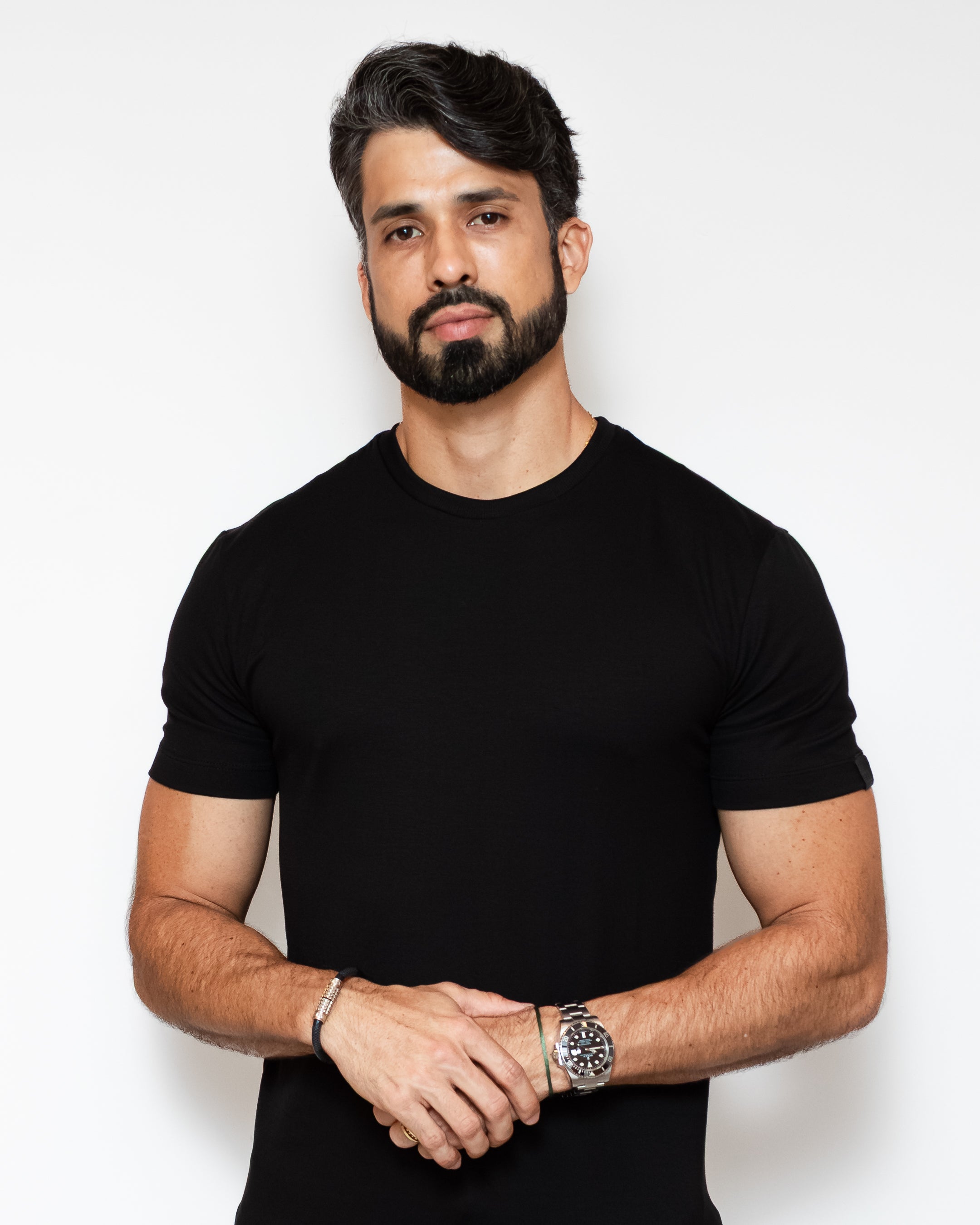 CAMISA PIMA SLIM PRETA