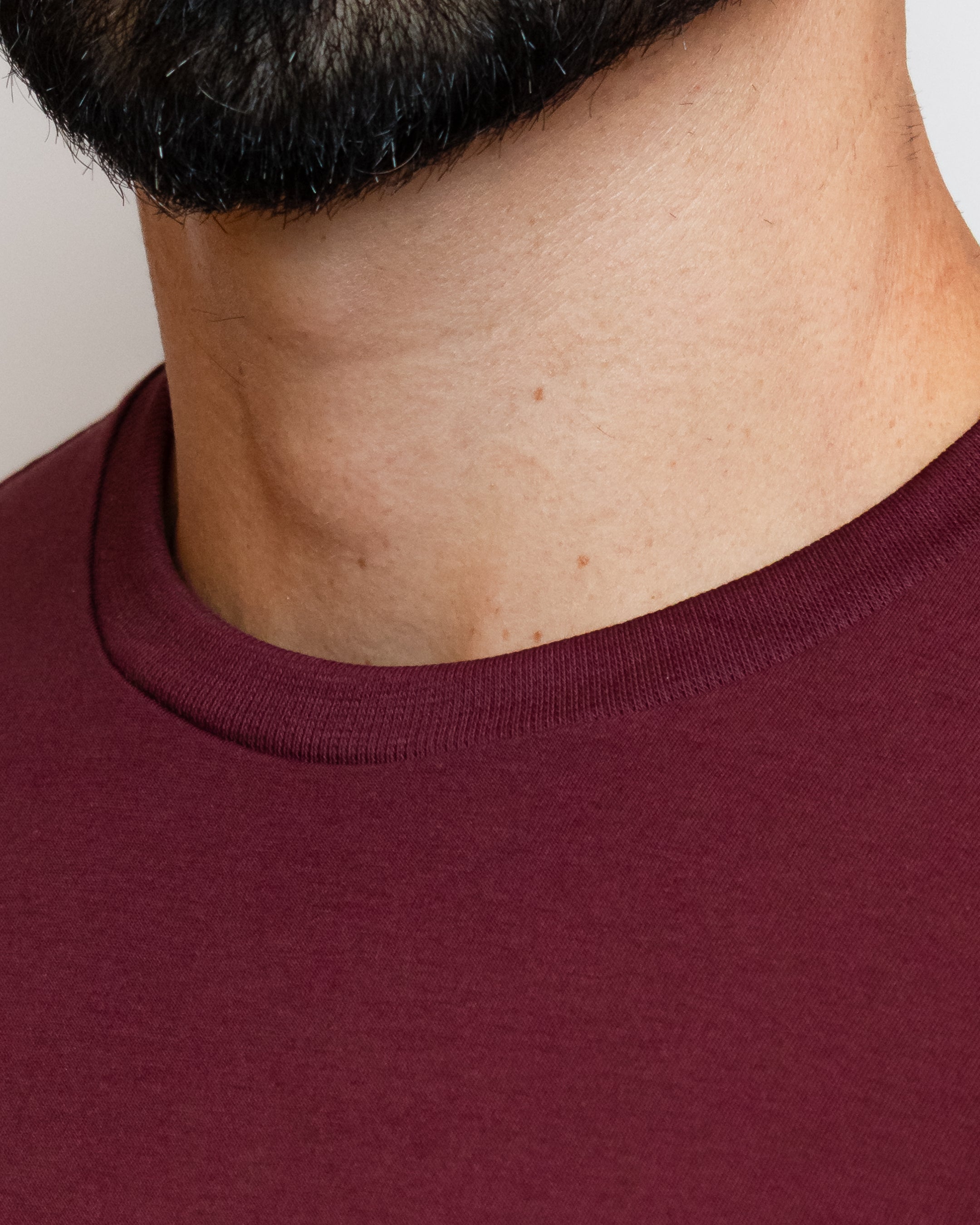 CAMISA PIMA SLIM BORDO