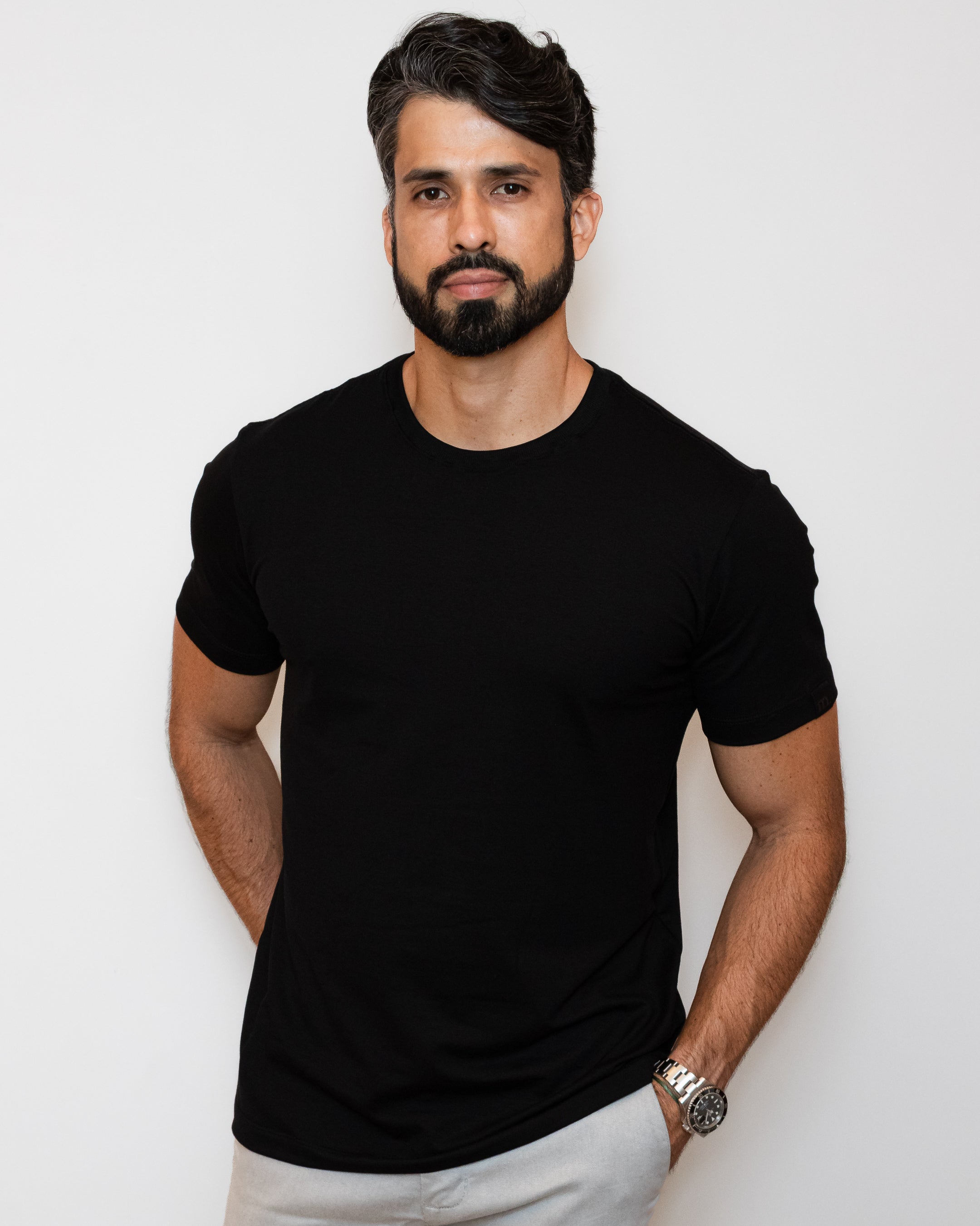 CAMISA COMFORT PIMA PRETA