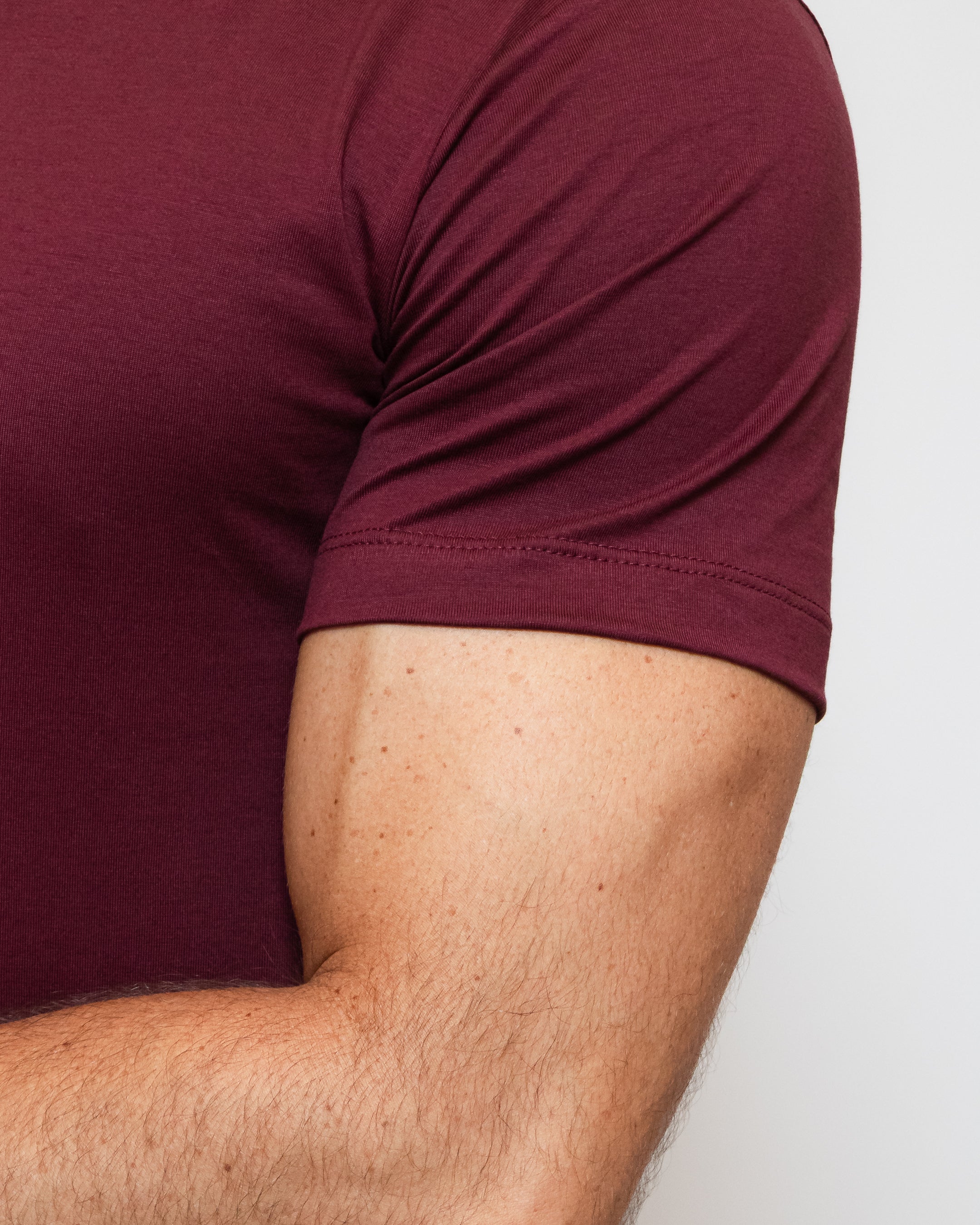 CAMISA COMFORT PIMA BORDO