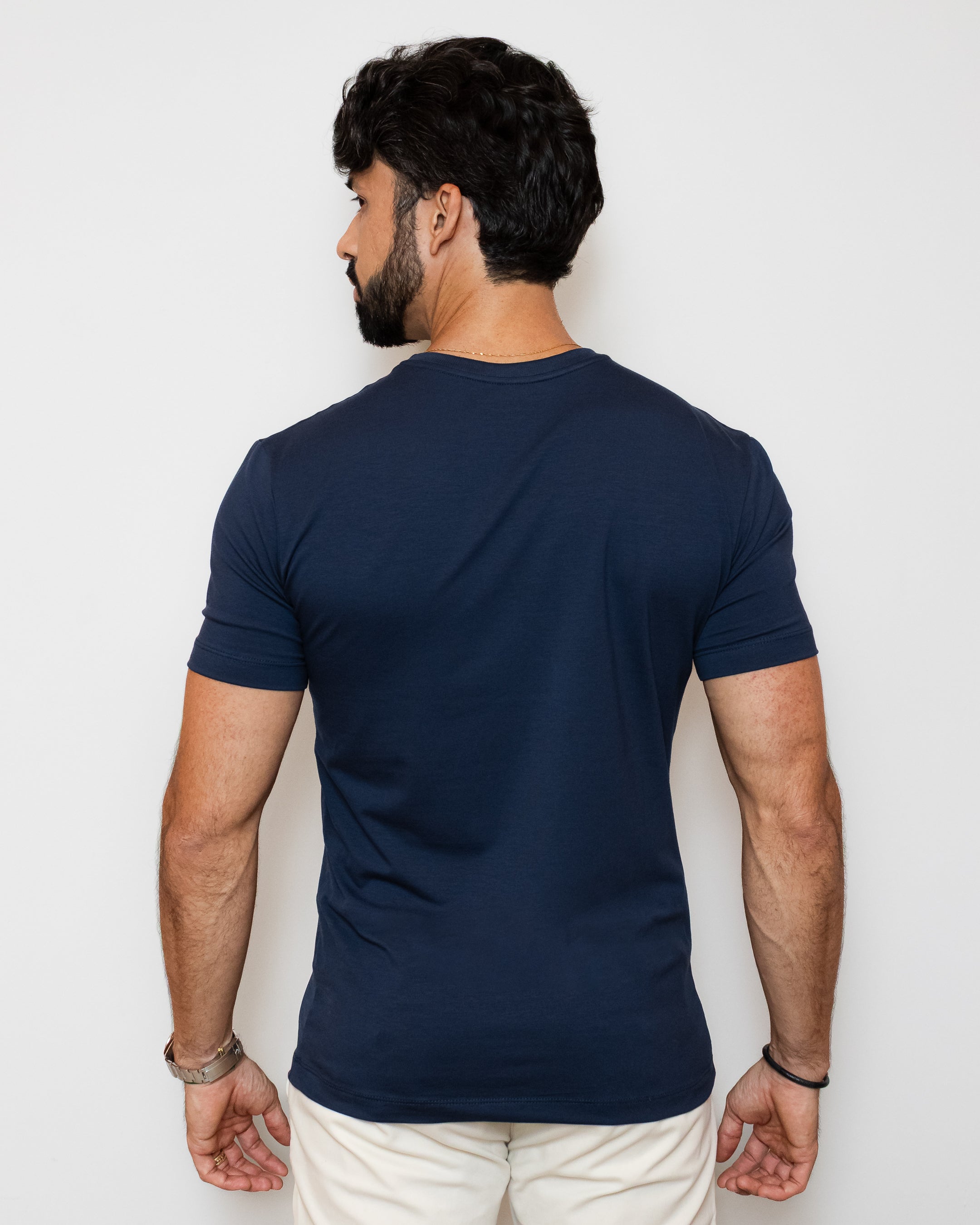 CAMISA COMFORT PIMA  AZUL