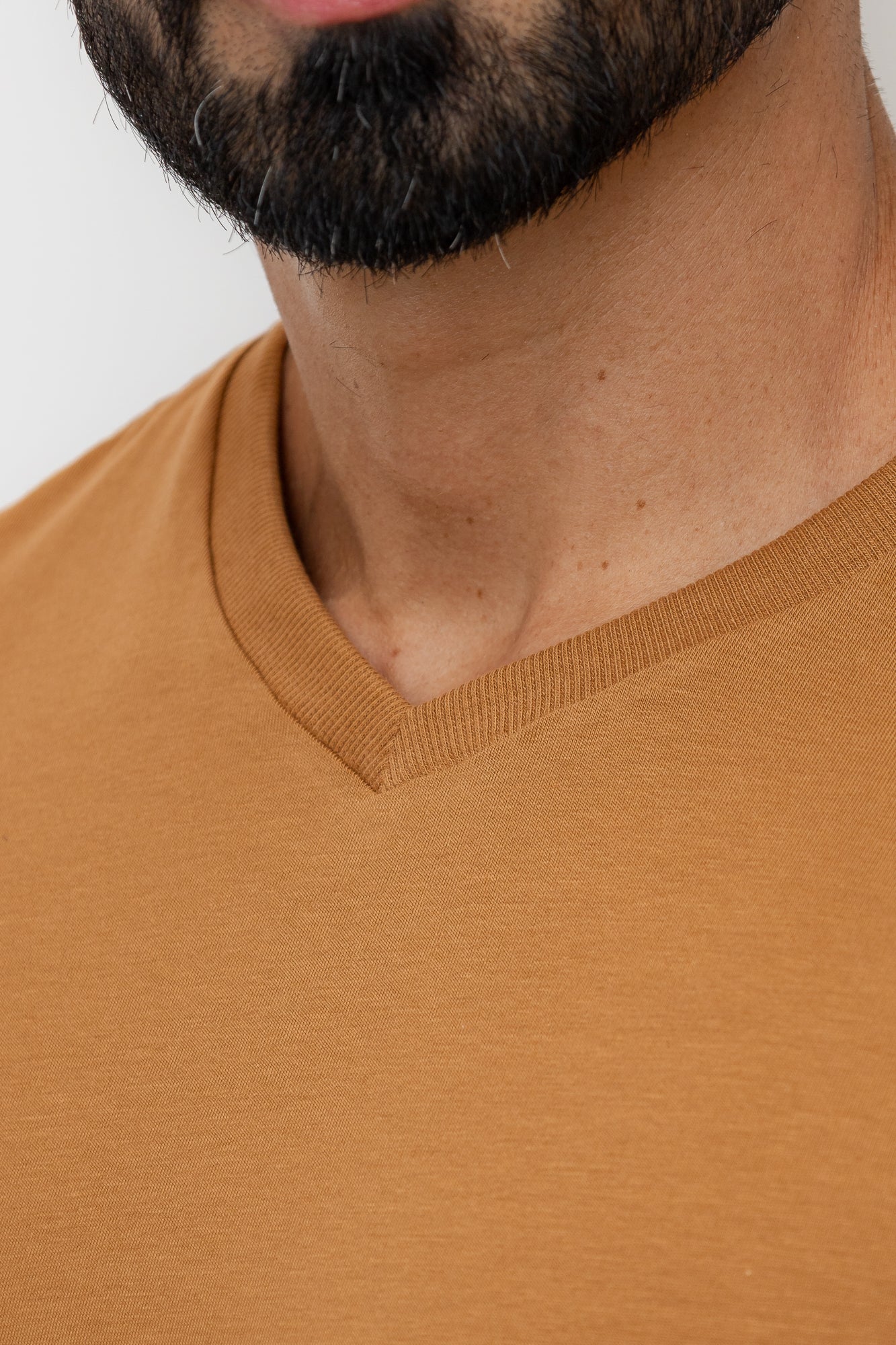 CAMISA CARAMELO COMFORT PARIS GOLA V