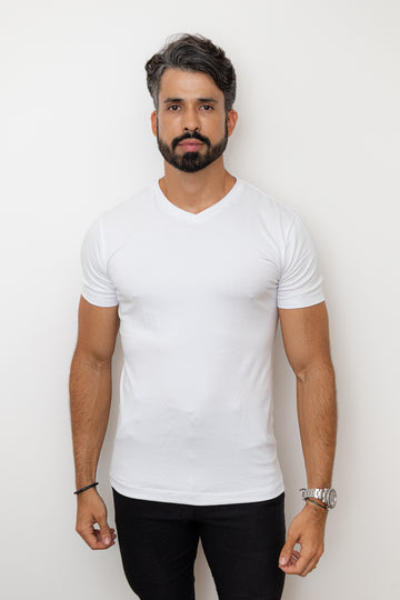 CAMISA BRANCA COMFORT PARIS GOLA V
