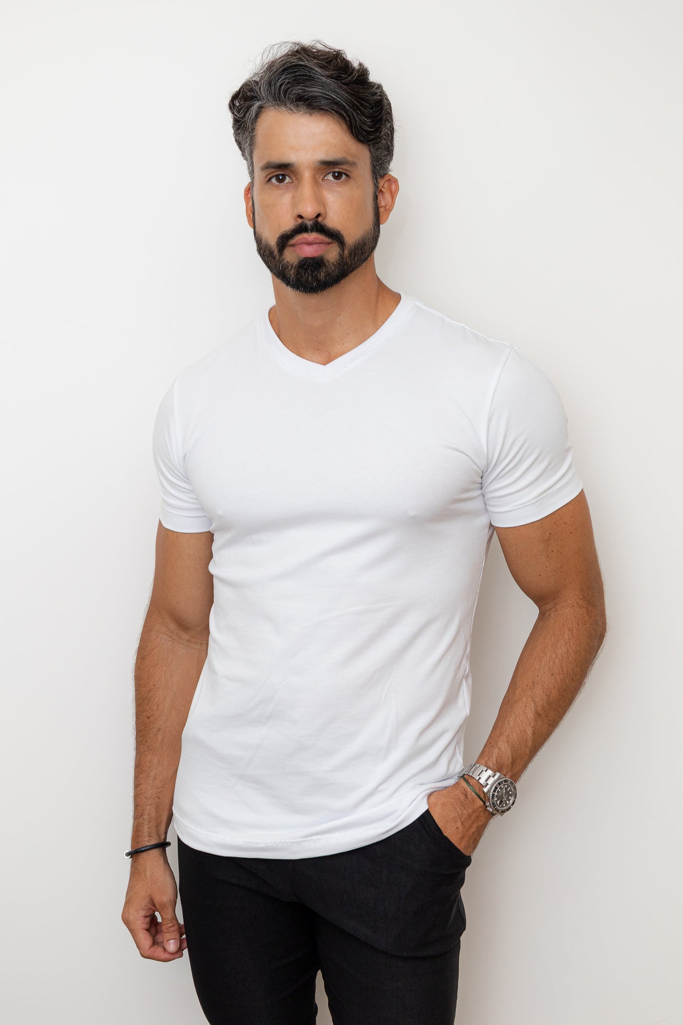 CAMISA BRANCA COMFORT PARIS GOLA V