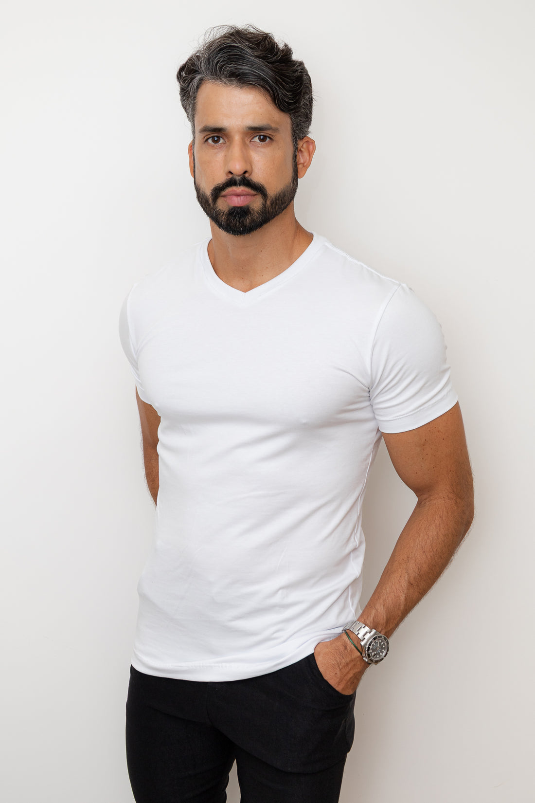 CAMISA BRANCA COMFORT PARIS GOLA V