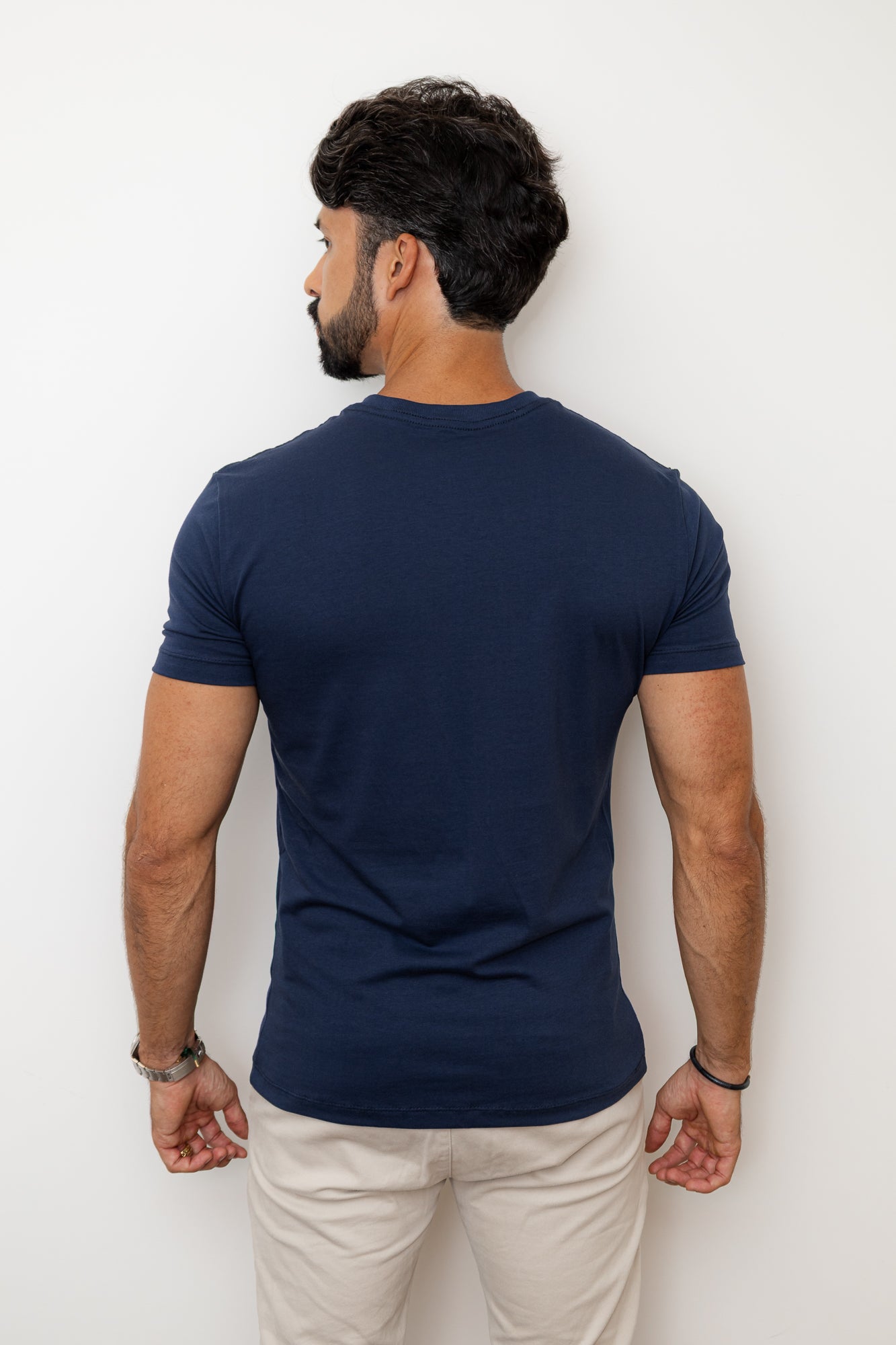 CAMISA AZUL MARINHO COMFORT PARIS GOLA V