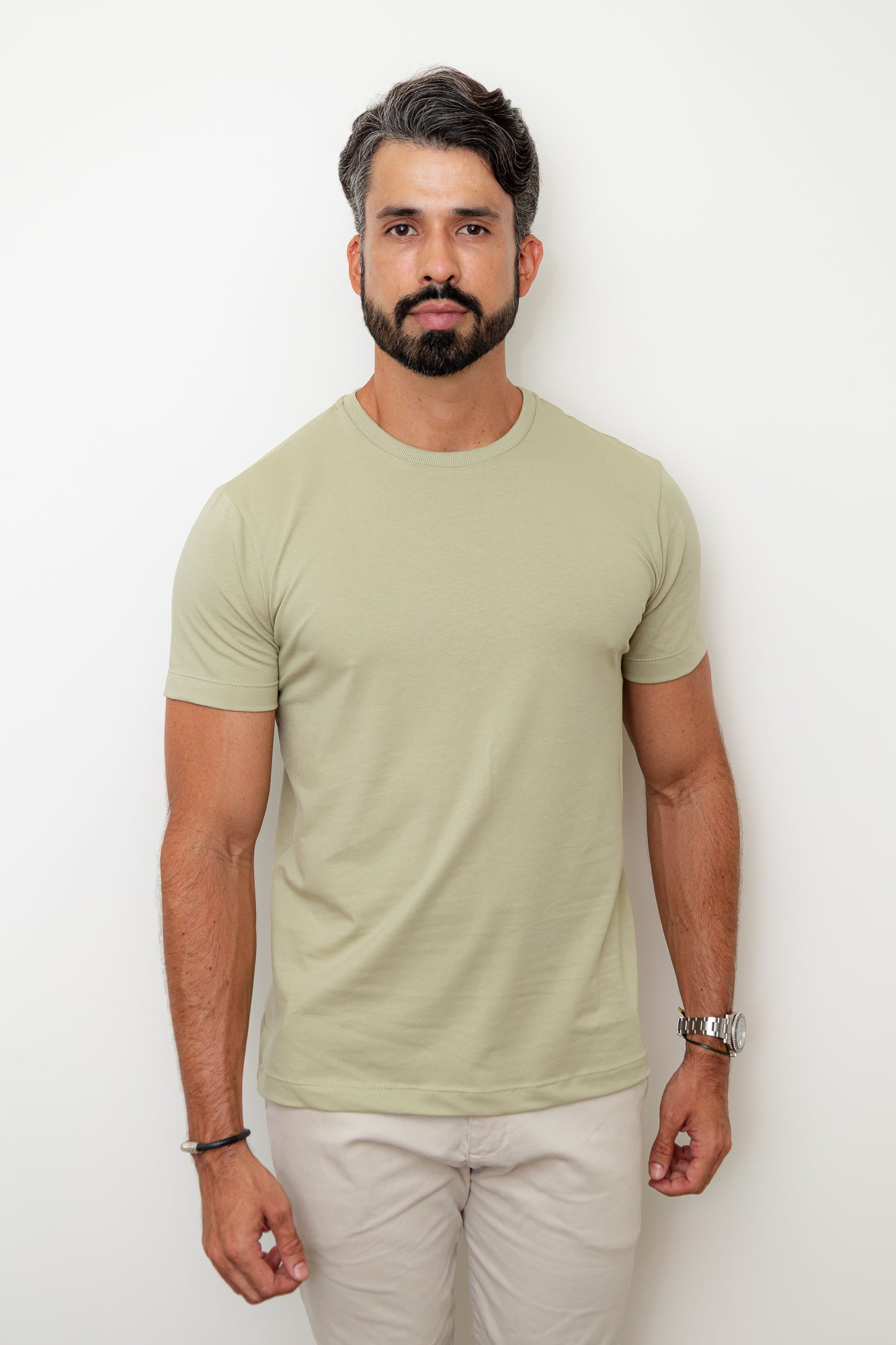CAMISA COMFORT PARIS GOLA O VERDE