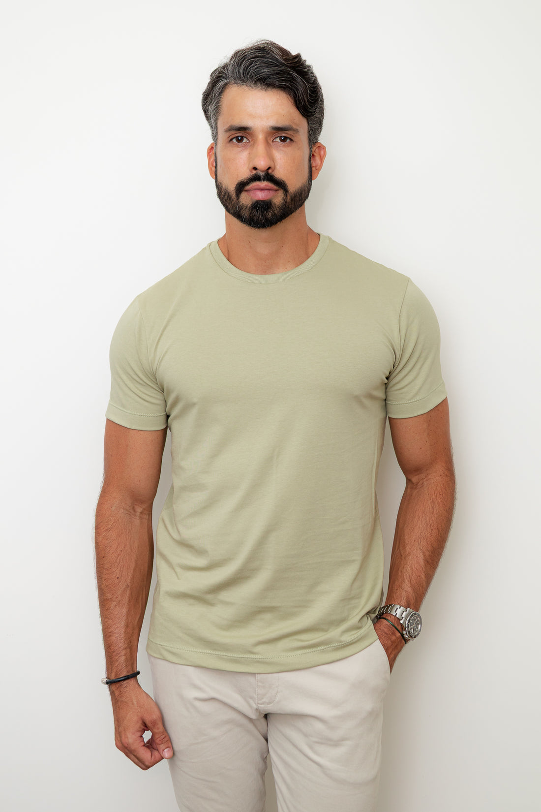 CAMISA COMFORT PARIS GOLA O VERDE