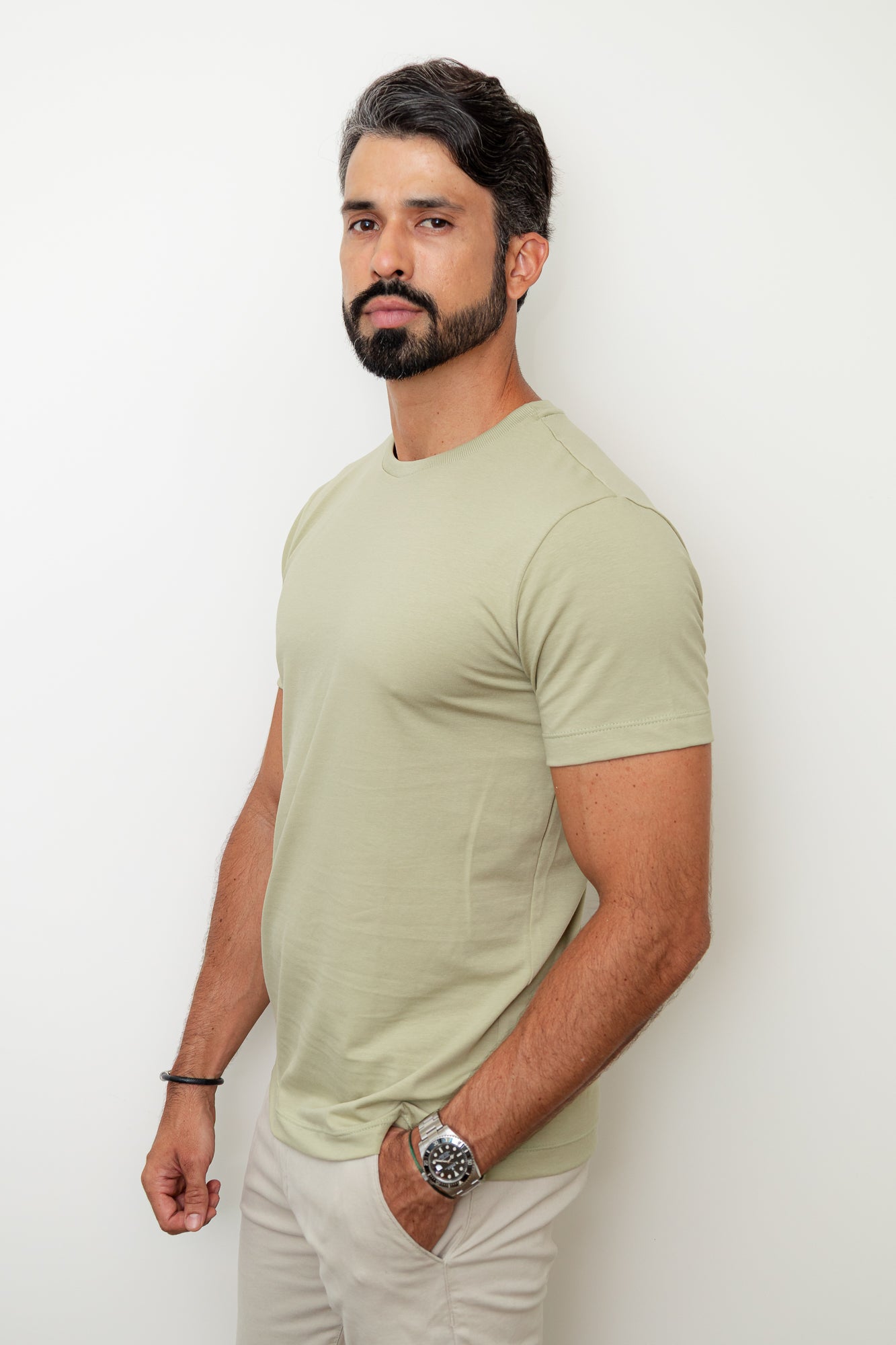 CAMISA COMFORT PARIS GOLA O VERDE
