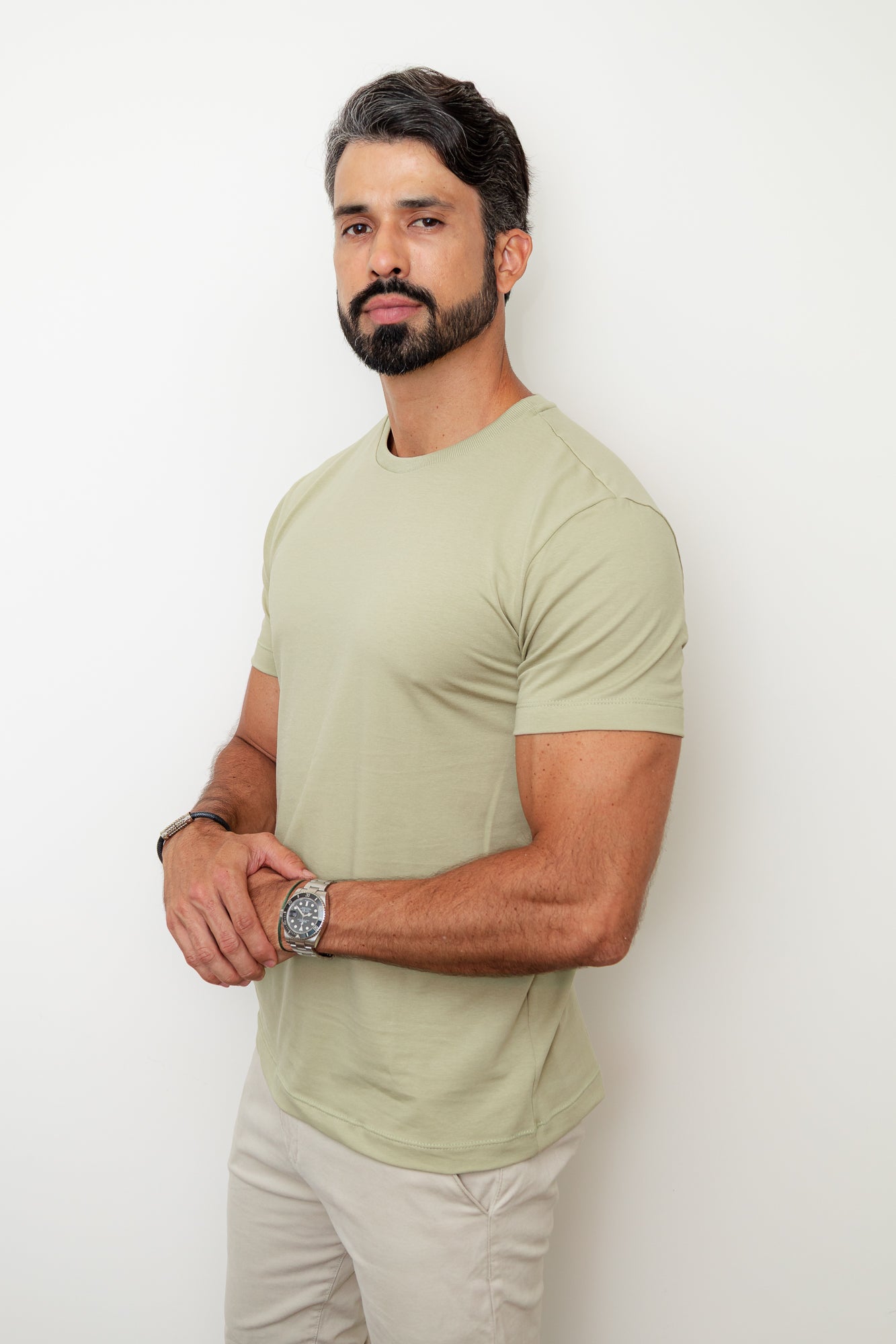 CAMISA COMFORT PARIS GOLA O VERDE