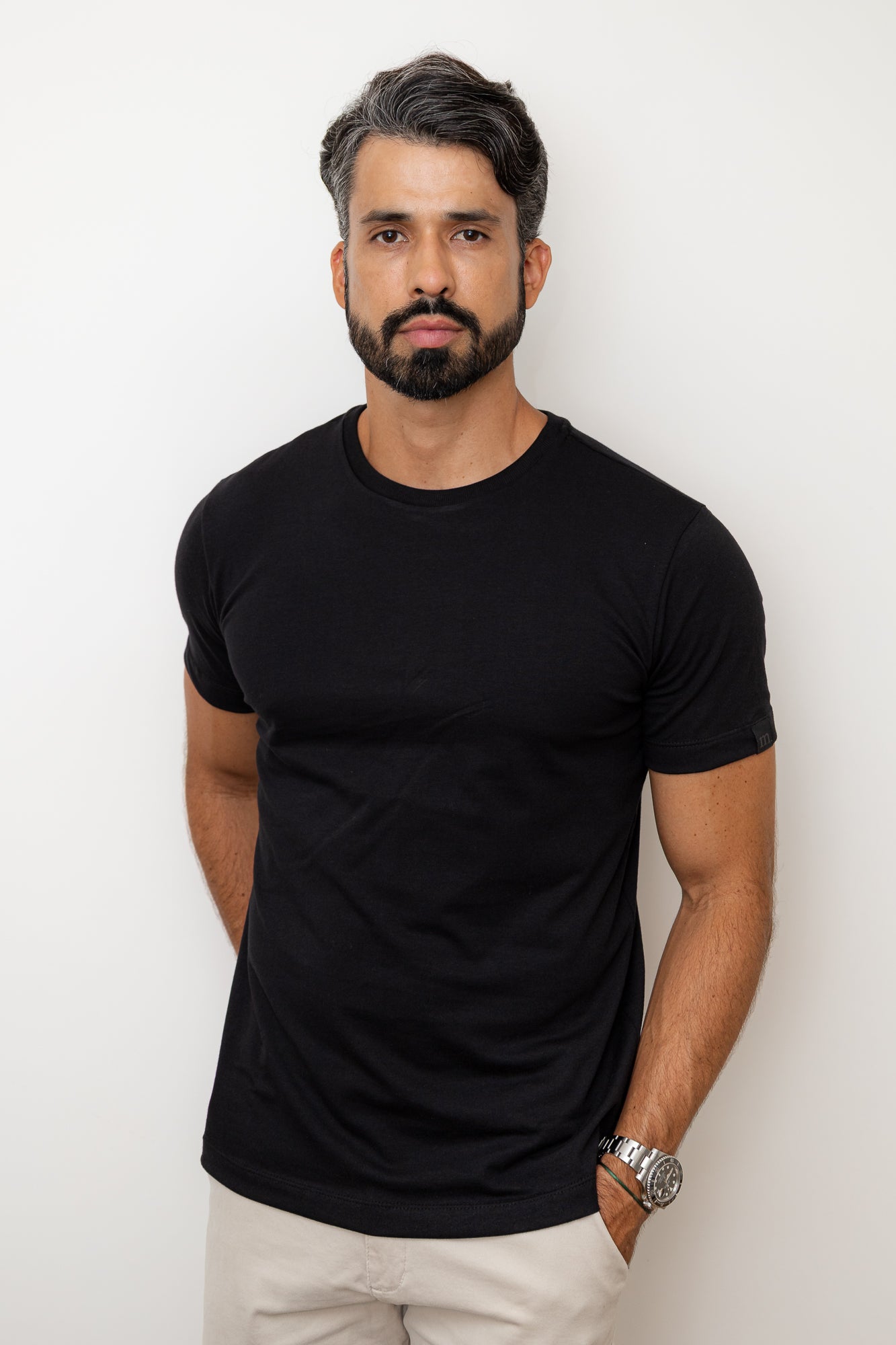 CAMISA COMFORT PARIS GOLA O PRETA