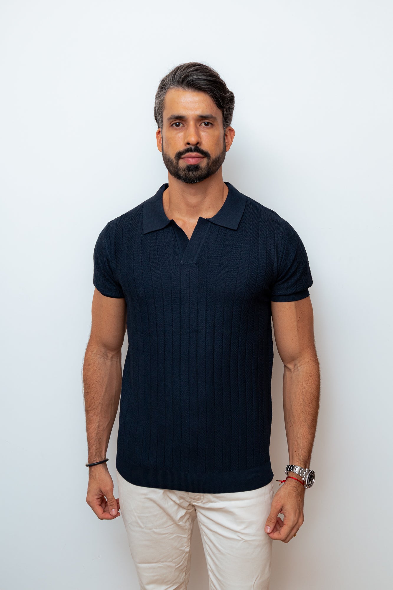 CAMISA POLO VERSAILLES AZUL MARINHO