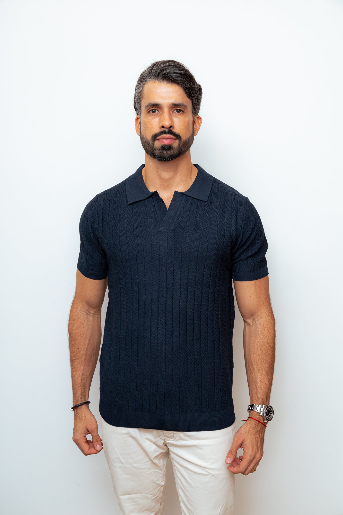 CAMISA POLO VERSAILLES AZUL MARINHO