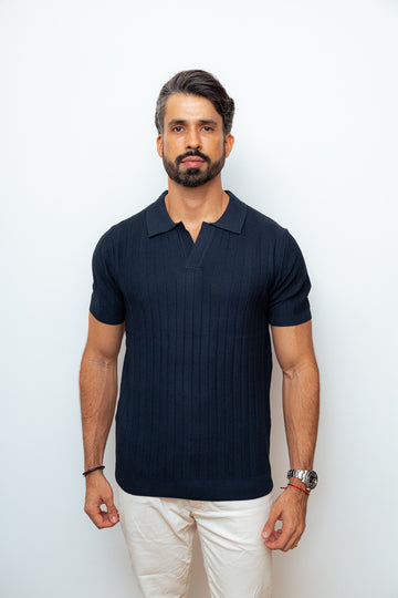 CAMISA POLO VERSAILLES AZUL MARINHO
