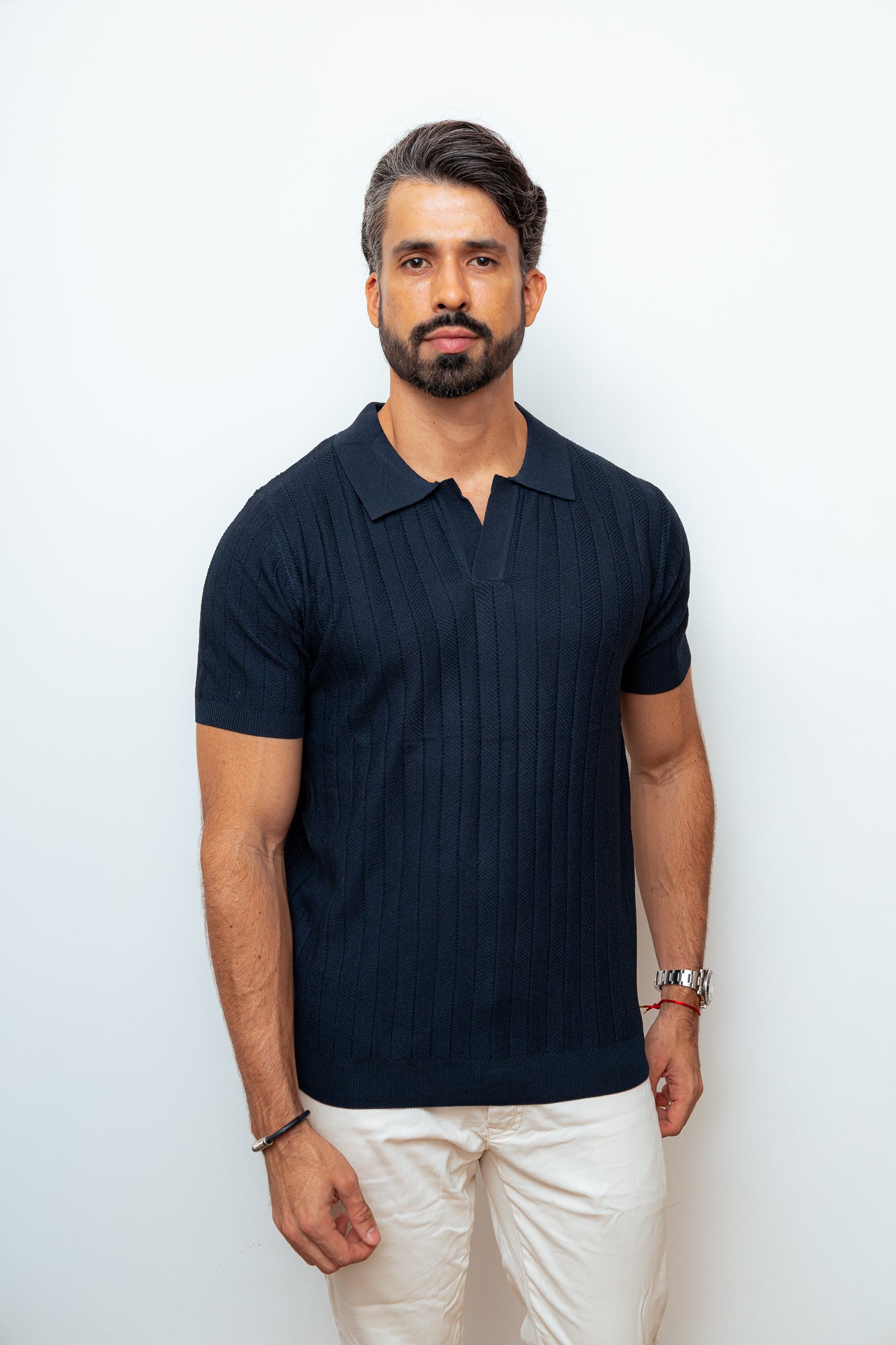 CAMISA POLO VERSAILLES AZUL MARINHO