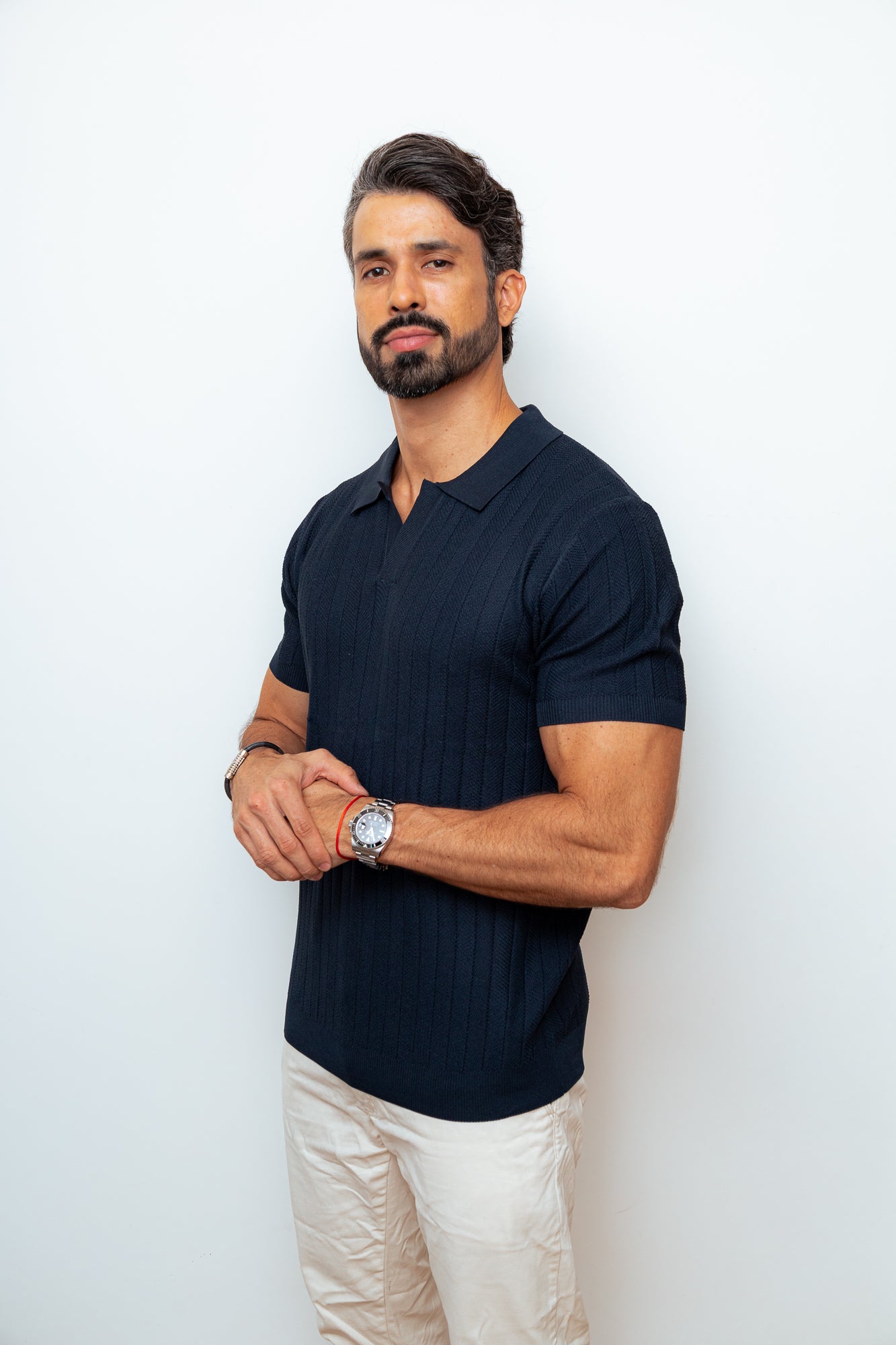 CAMISA POLO VERSAILLES AZUL MARINHO