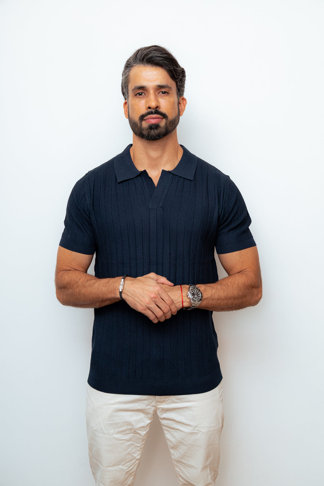CAMISA POLO VERSAILLES AZUL MARINHO