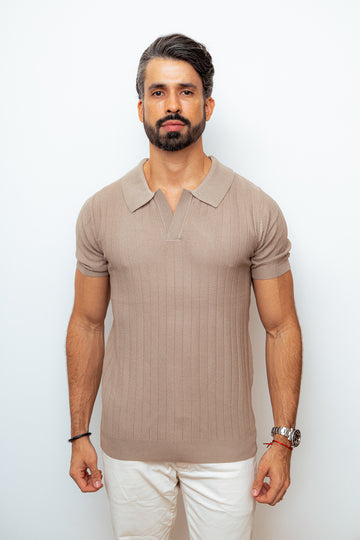 CAMISA POLO VERSAILLES CAQUI