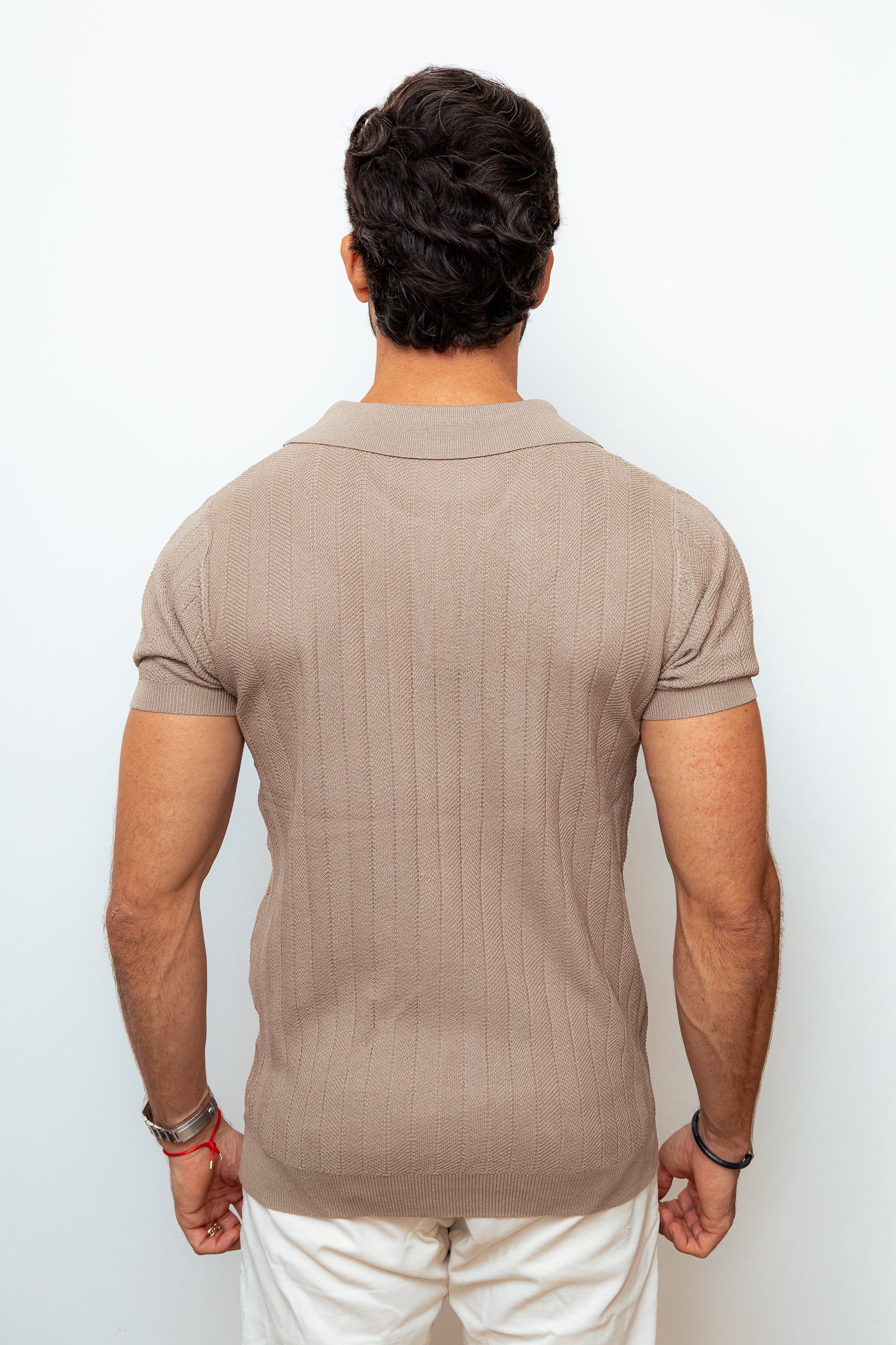CAMISA POLO VERSAILLES CAQUI