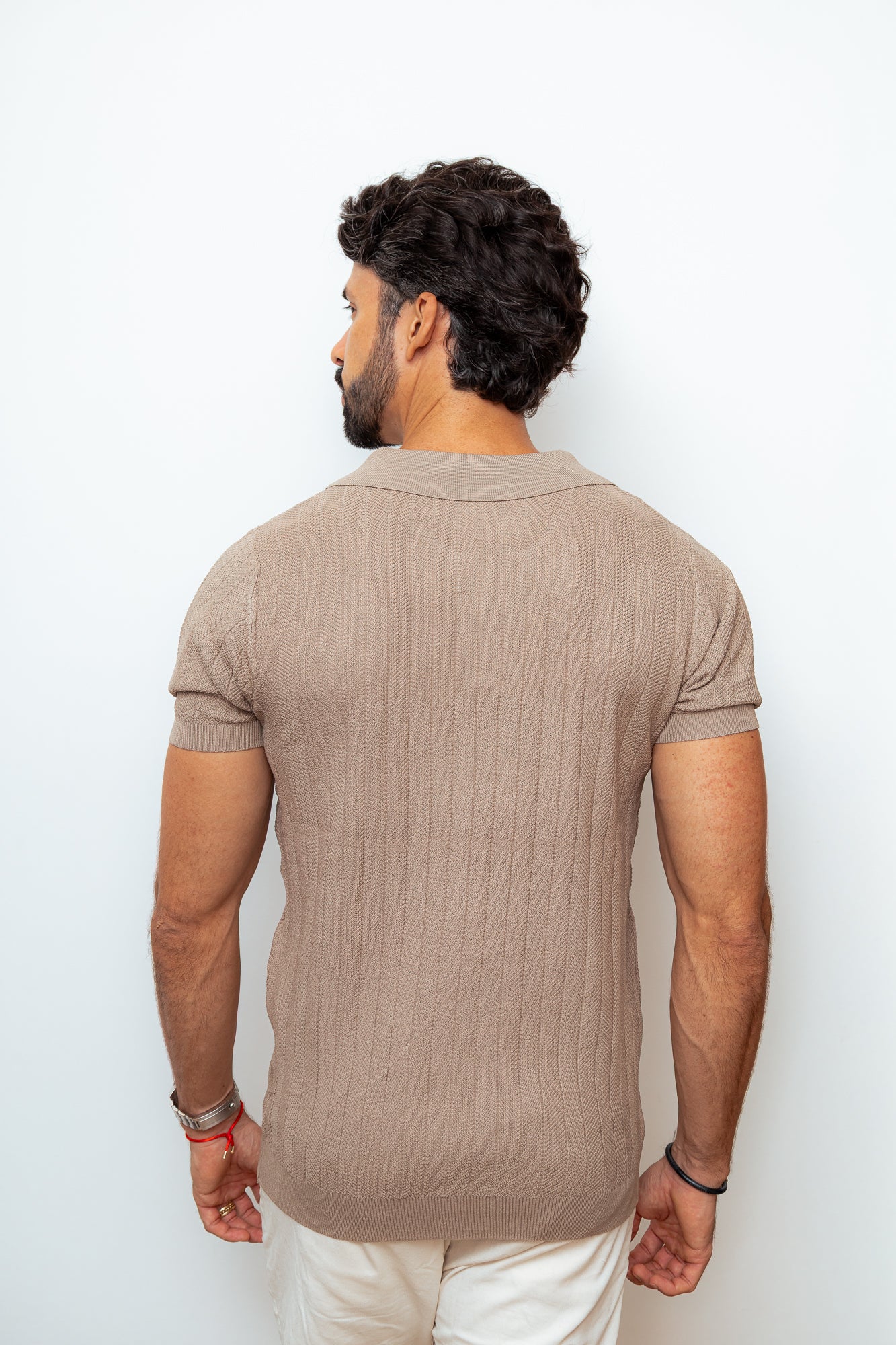 CAMISA POLO VERSAILLES CAQUI