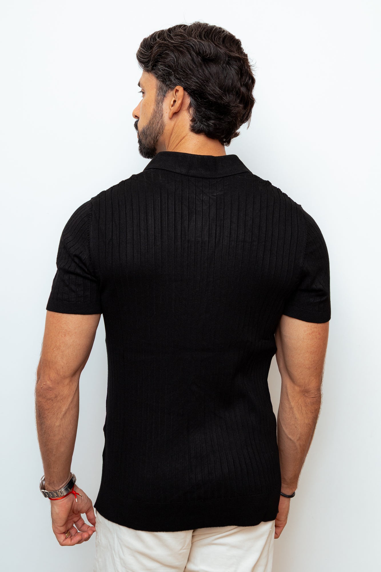 CAMISA POLO LOUVRE PRETA