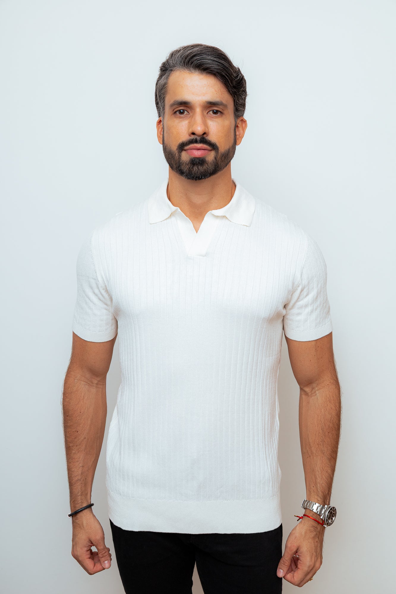 CAMISA POLO LOUVRE OFF WHITE