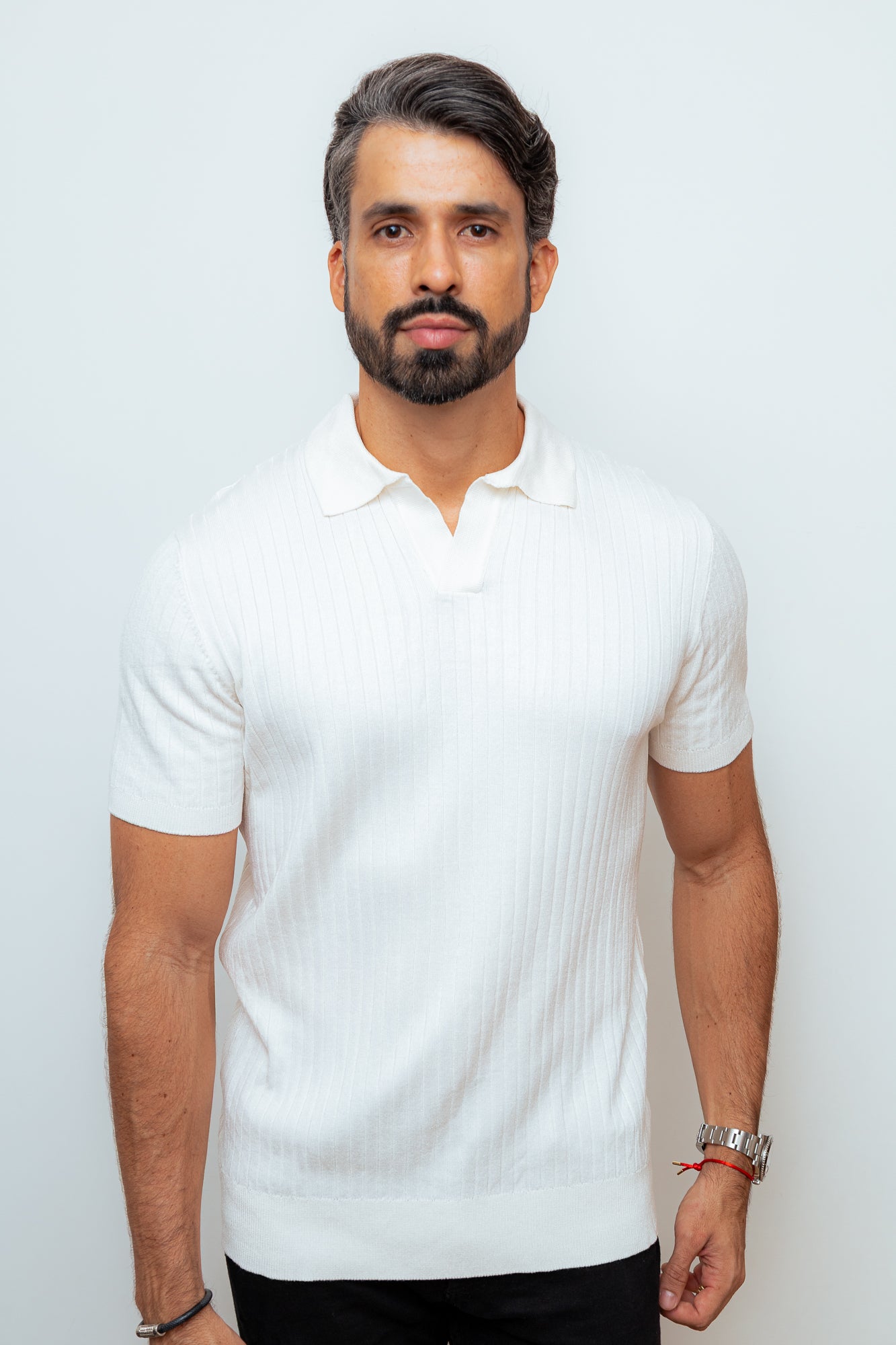 CAMISA POLO LOUVRE OFF WHITE