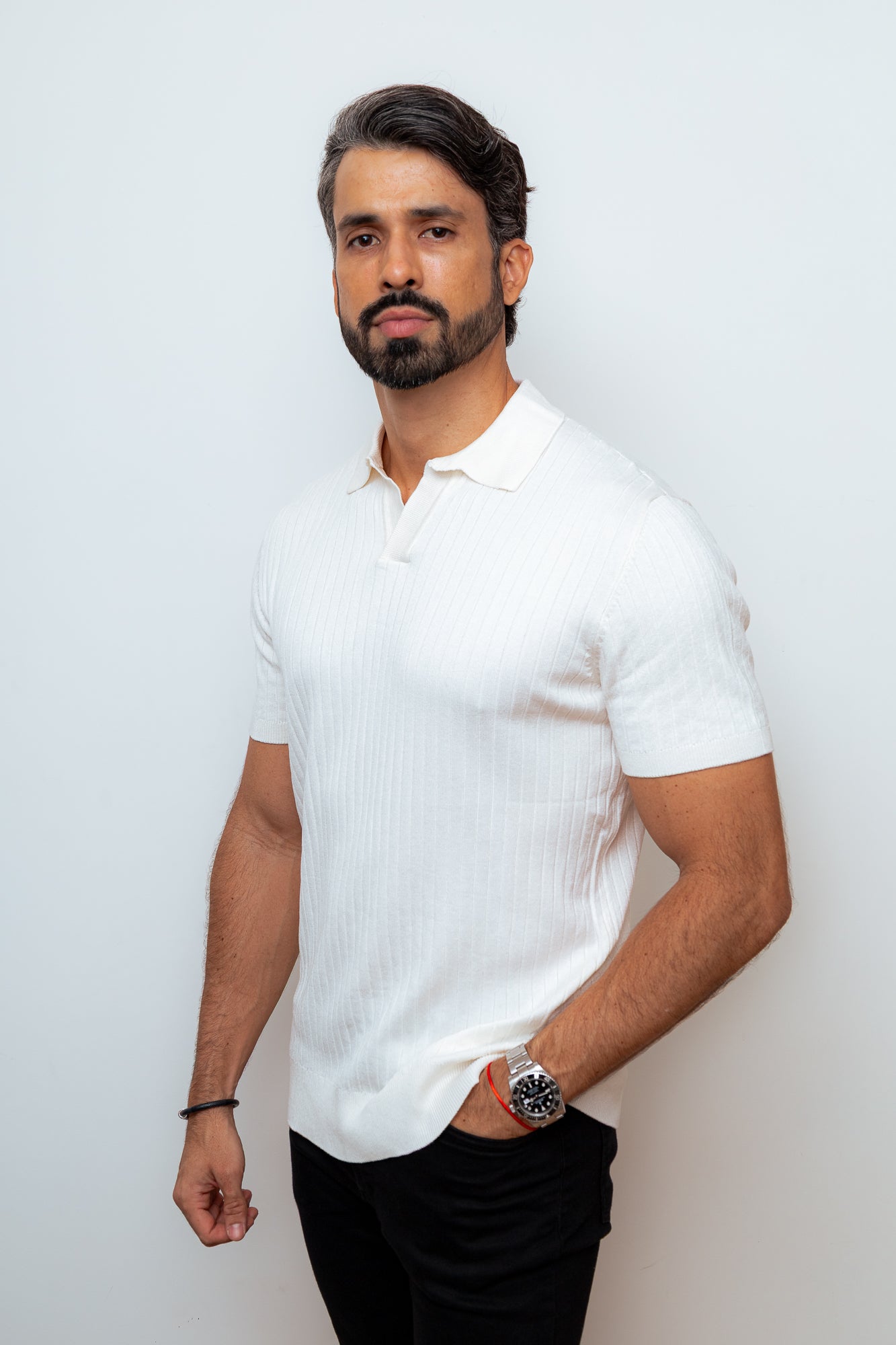 CAMISA POLO LOUVRE OFF WHITE