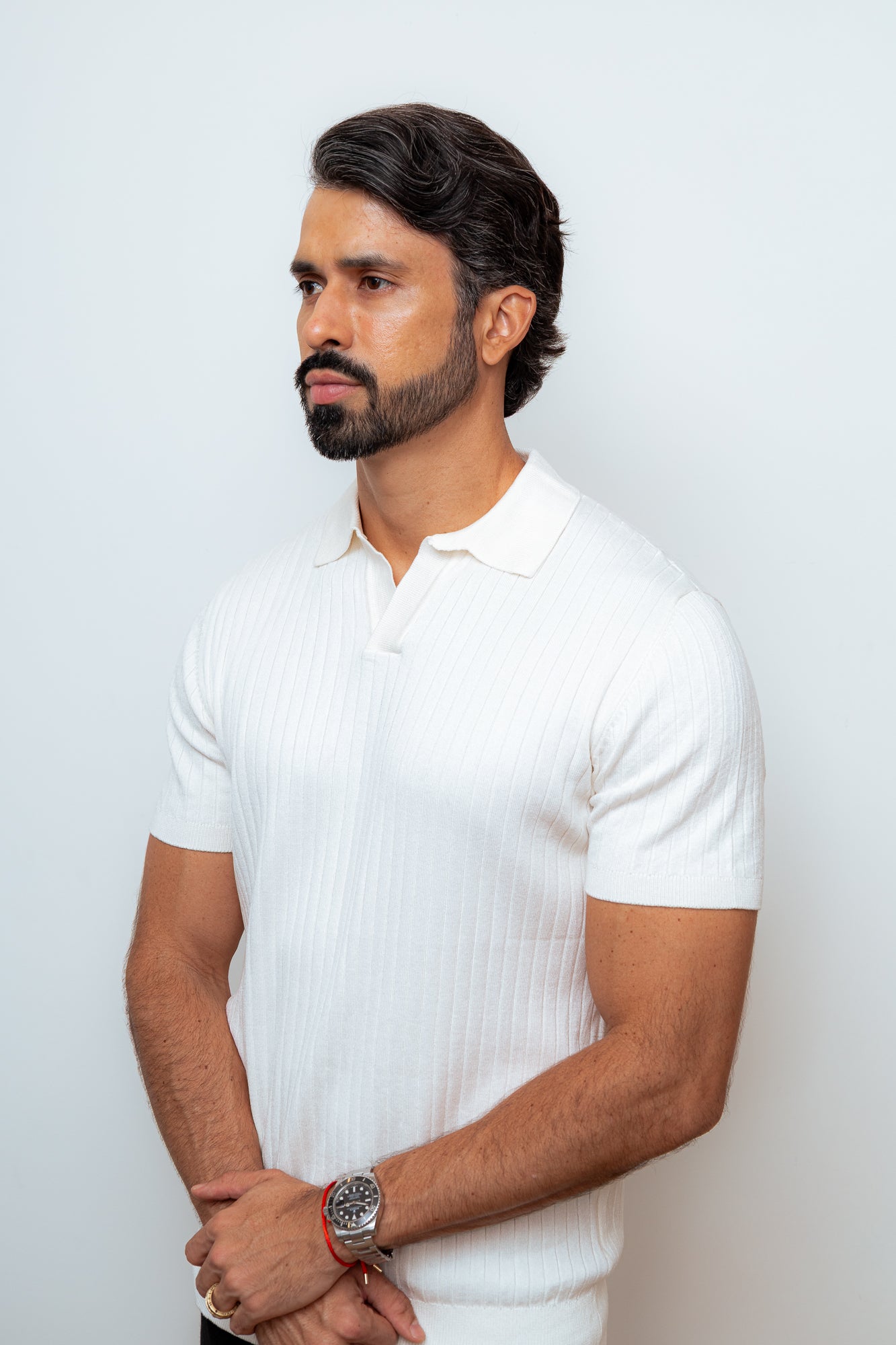 CAMISA POLO LOUVRE OFF WHITE