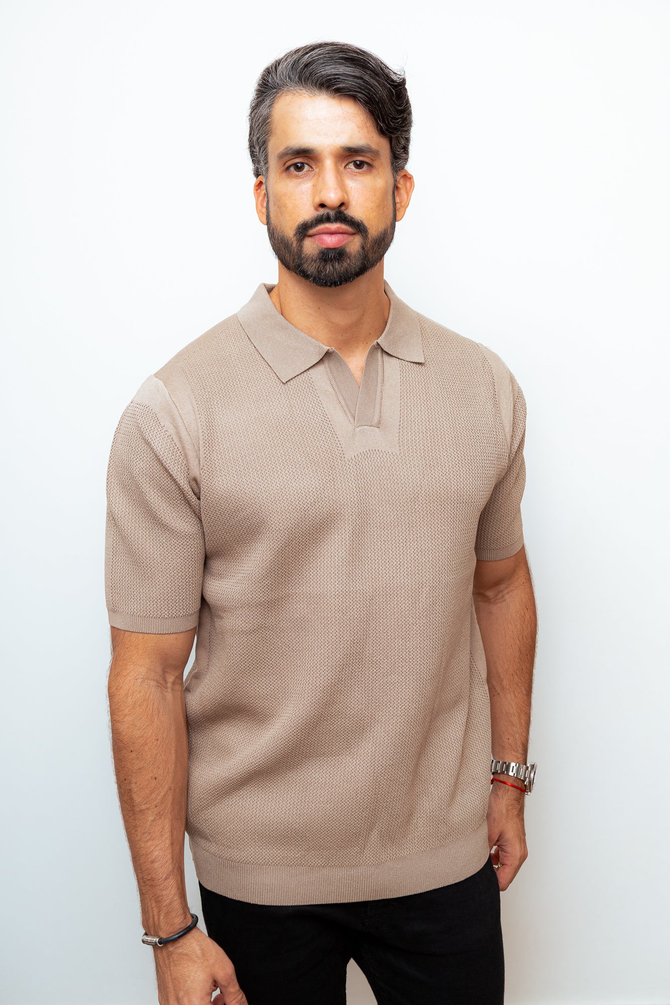 CAMISA POLO PARIS CAQUI
