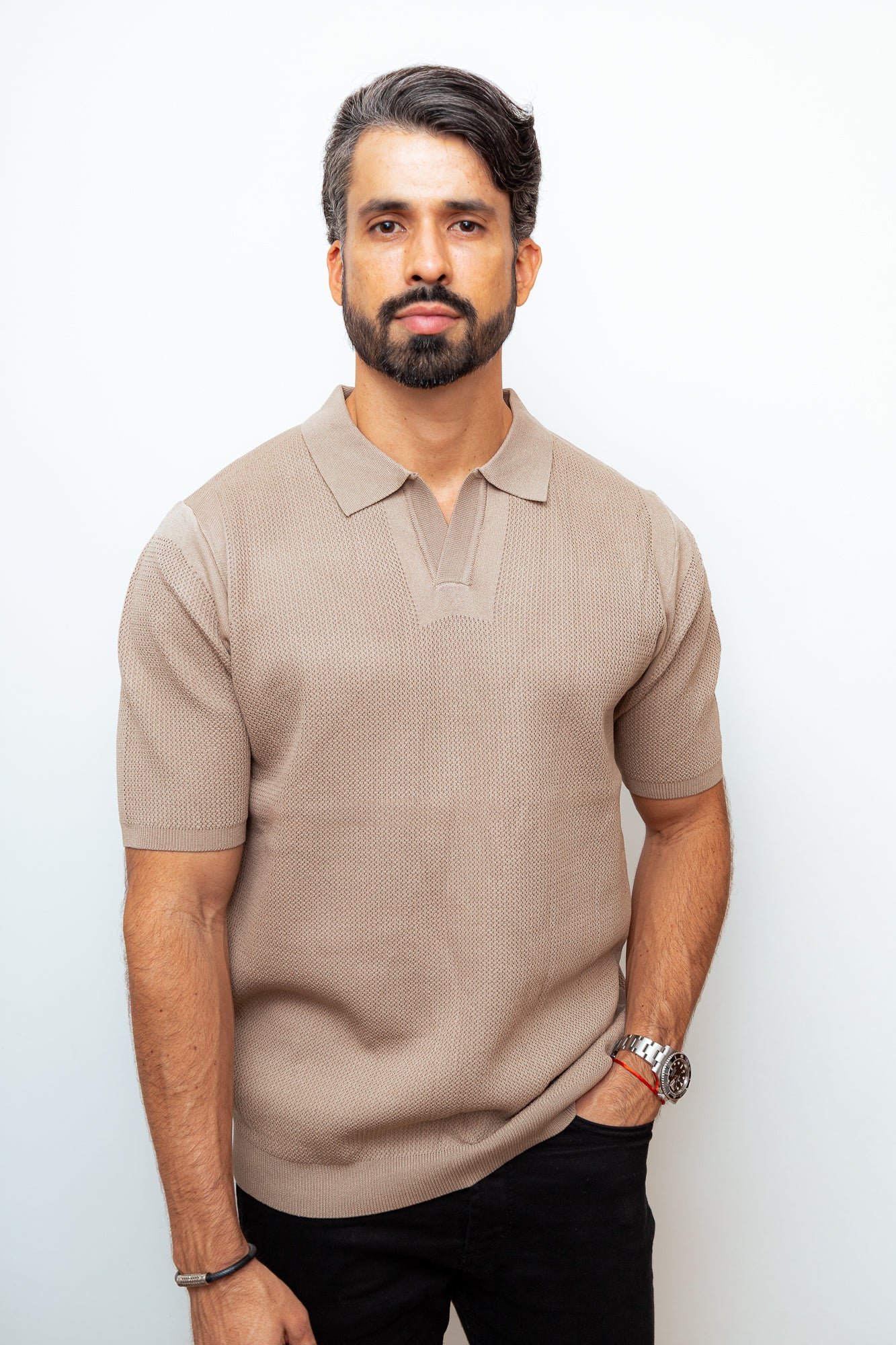 CAMISA POLO PARIS CAQUI