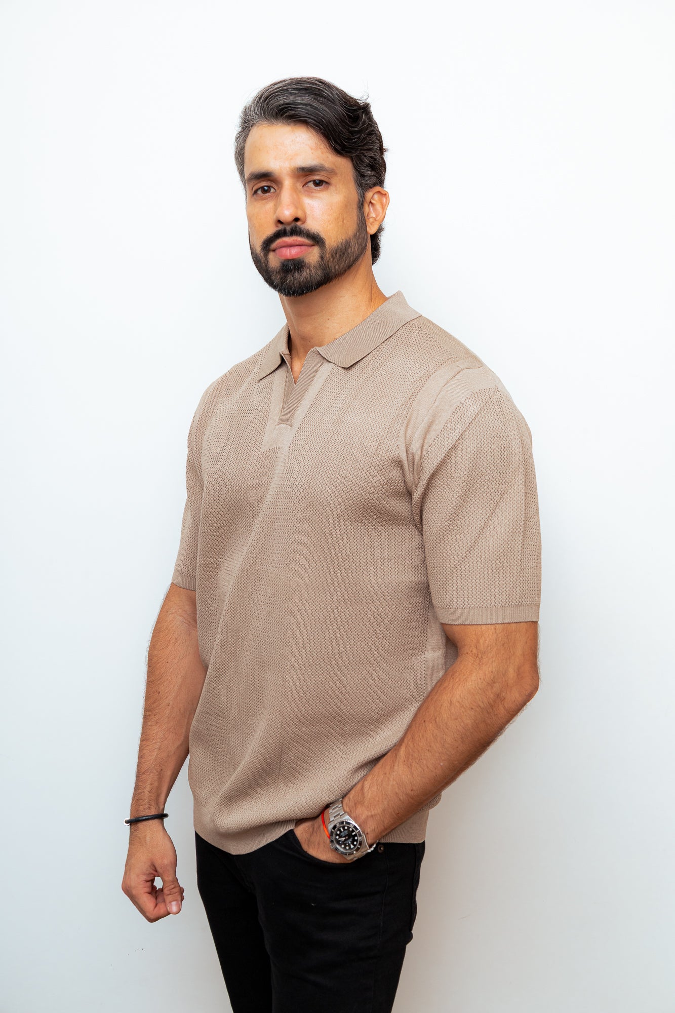 CAMISA POLO PARIS CAQUI