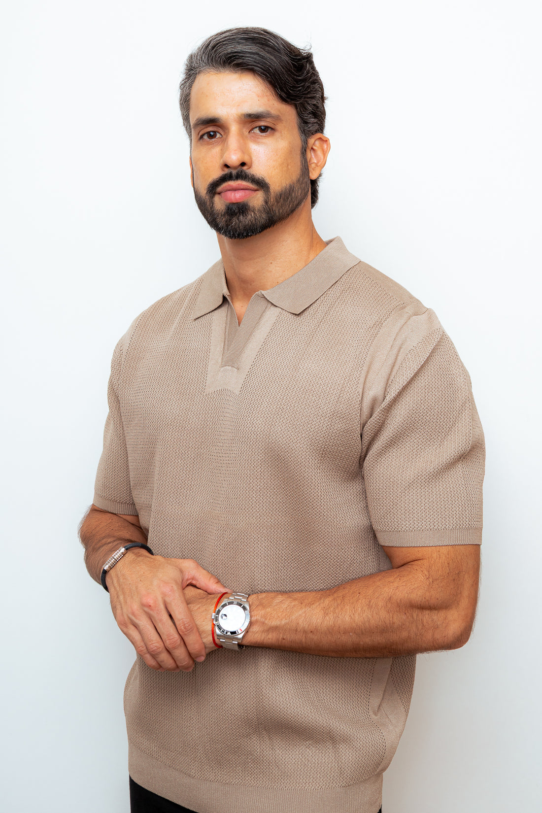 CAMISA POLO PARIS CAQUI