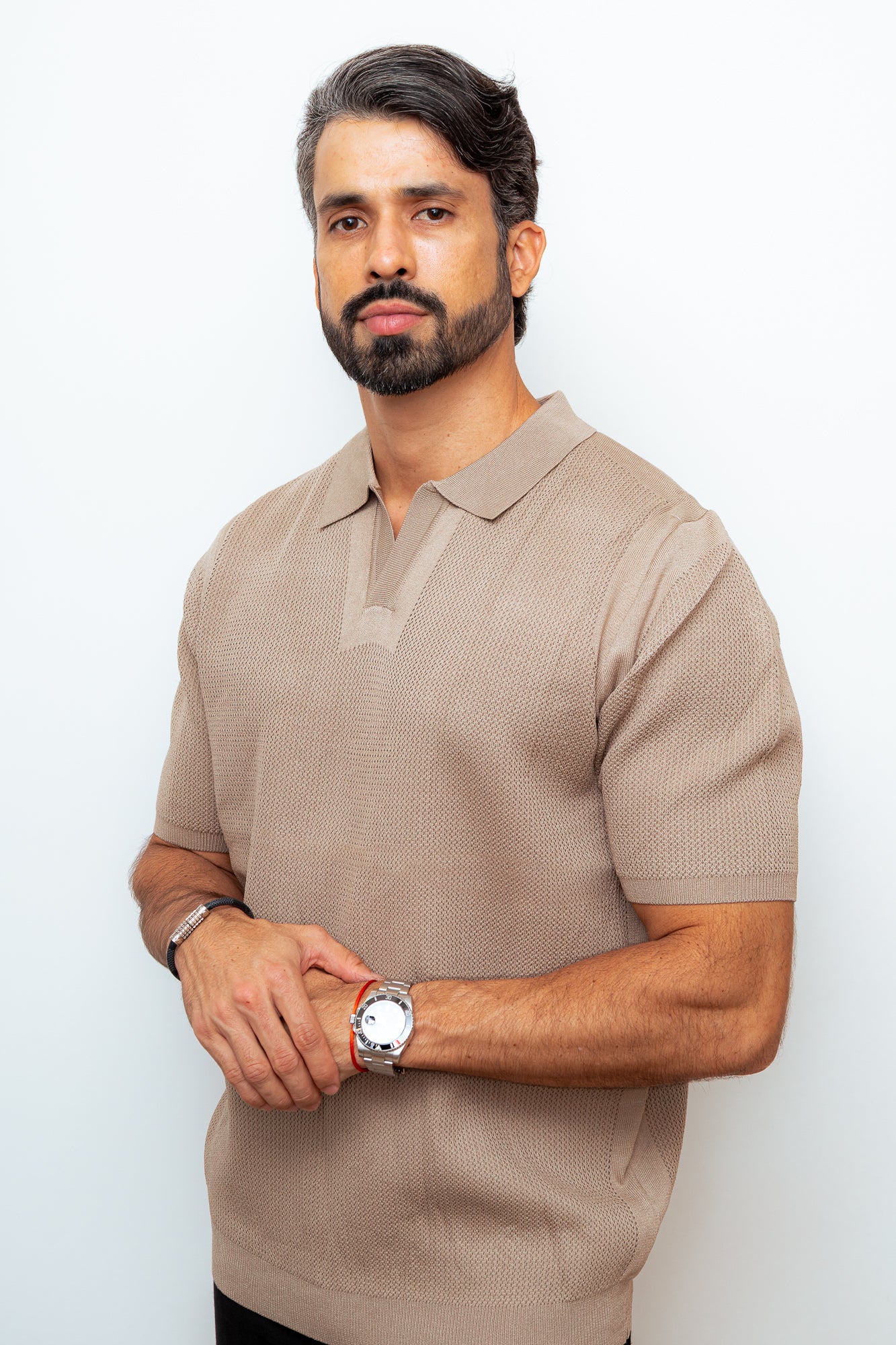 CAMISA POLO PARIS CAQUI