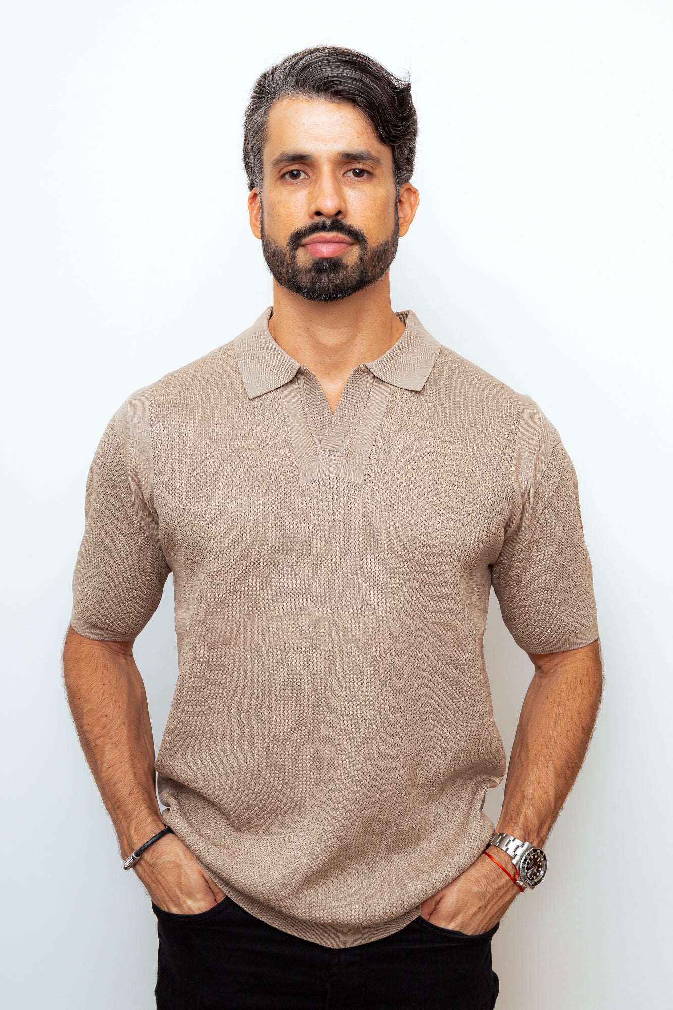 CAMISA POLO PARIS CAQUI