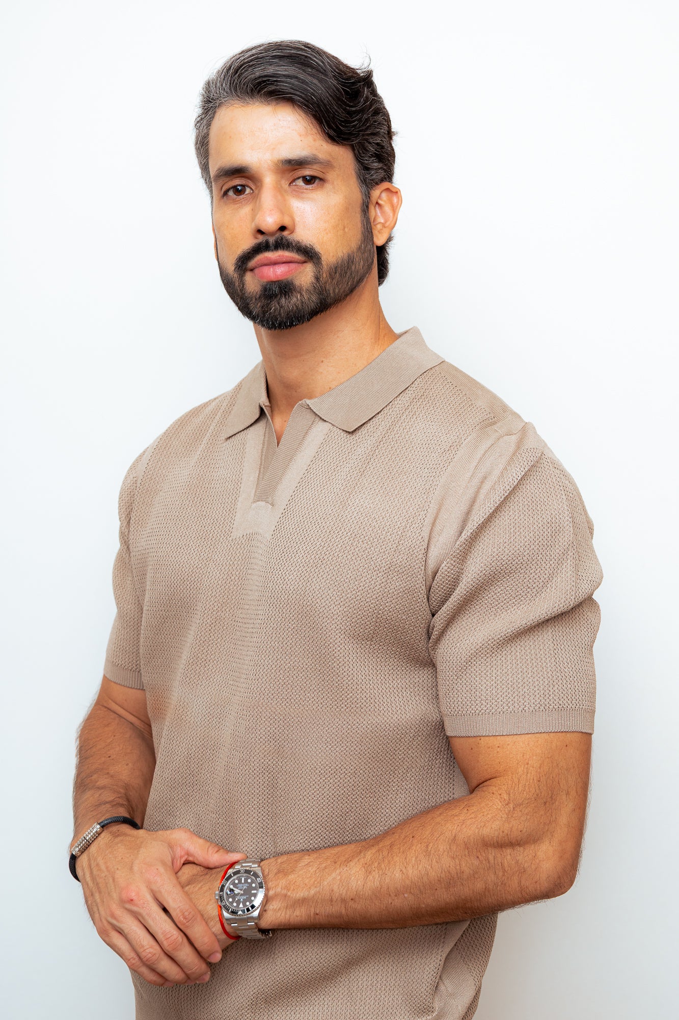 CAMISA POLO PARIS CAQUI