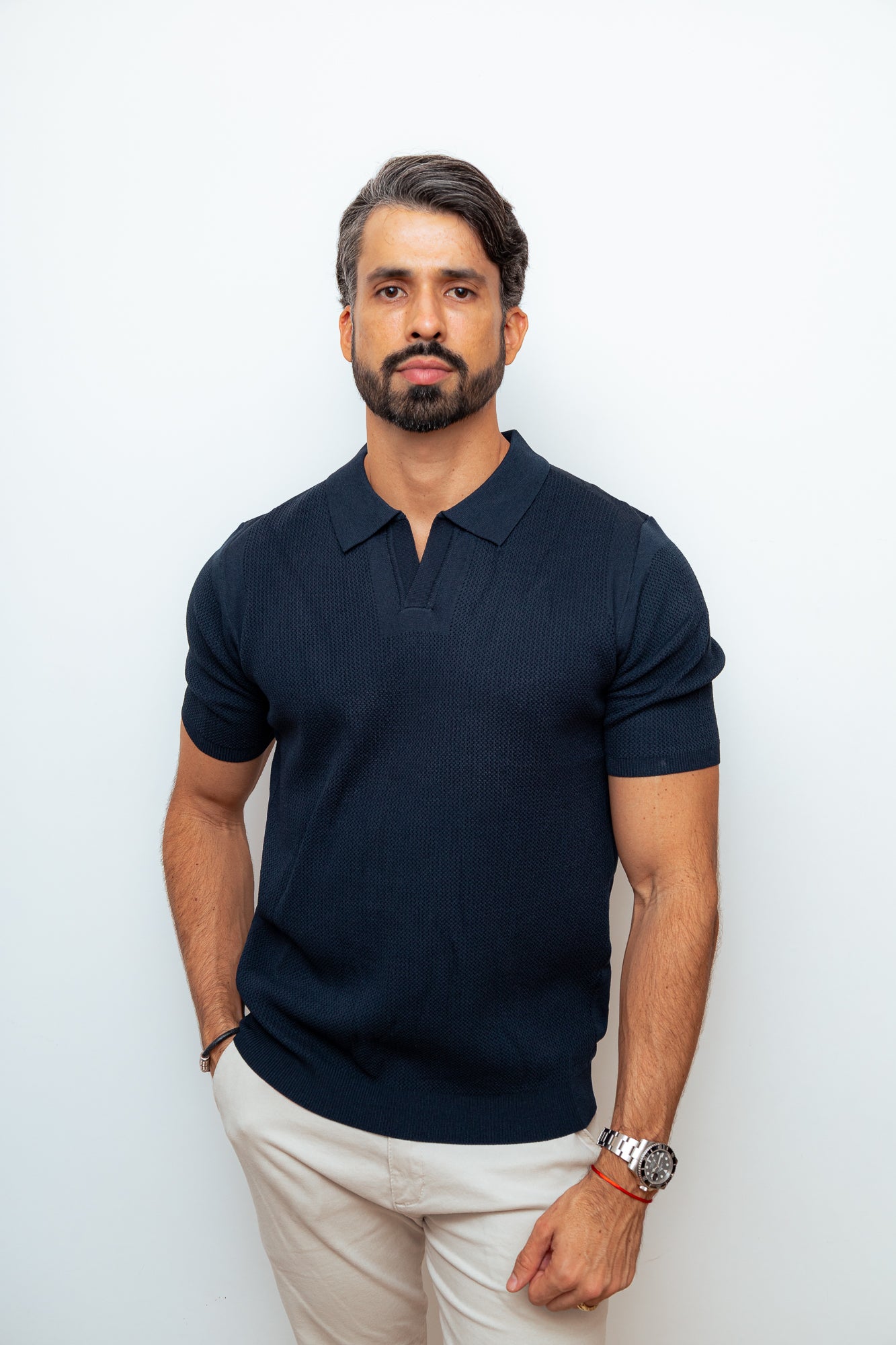 CAMISA POLO PARIS AZUL MARINHO