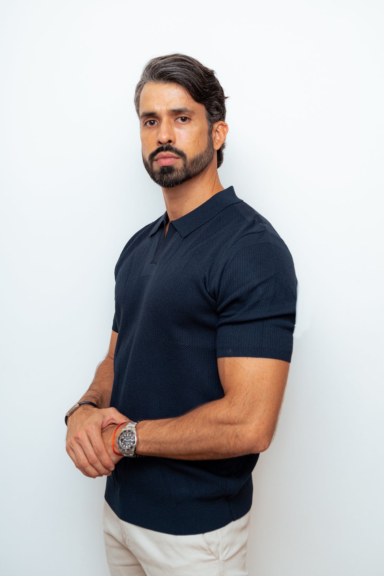 CAMISA POLO PARIS AZUL MARINHO