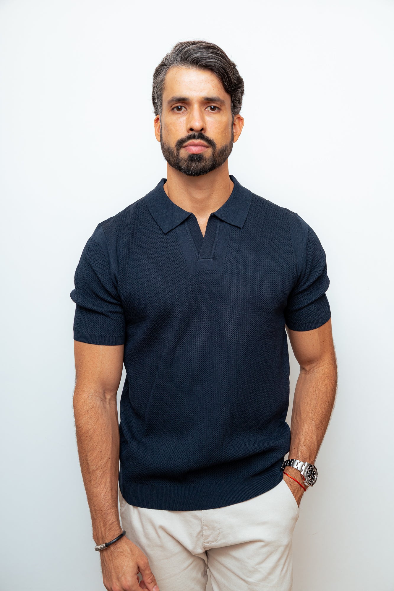 CAMISA POLO PARIS AZUL MARINHO