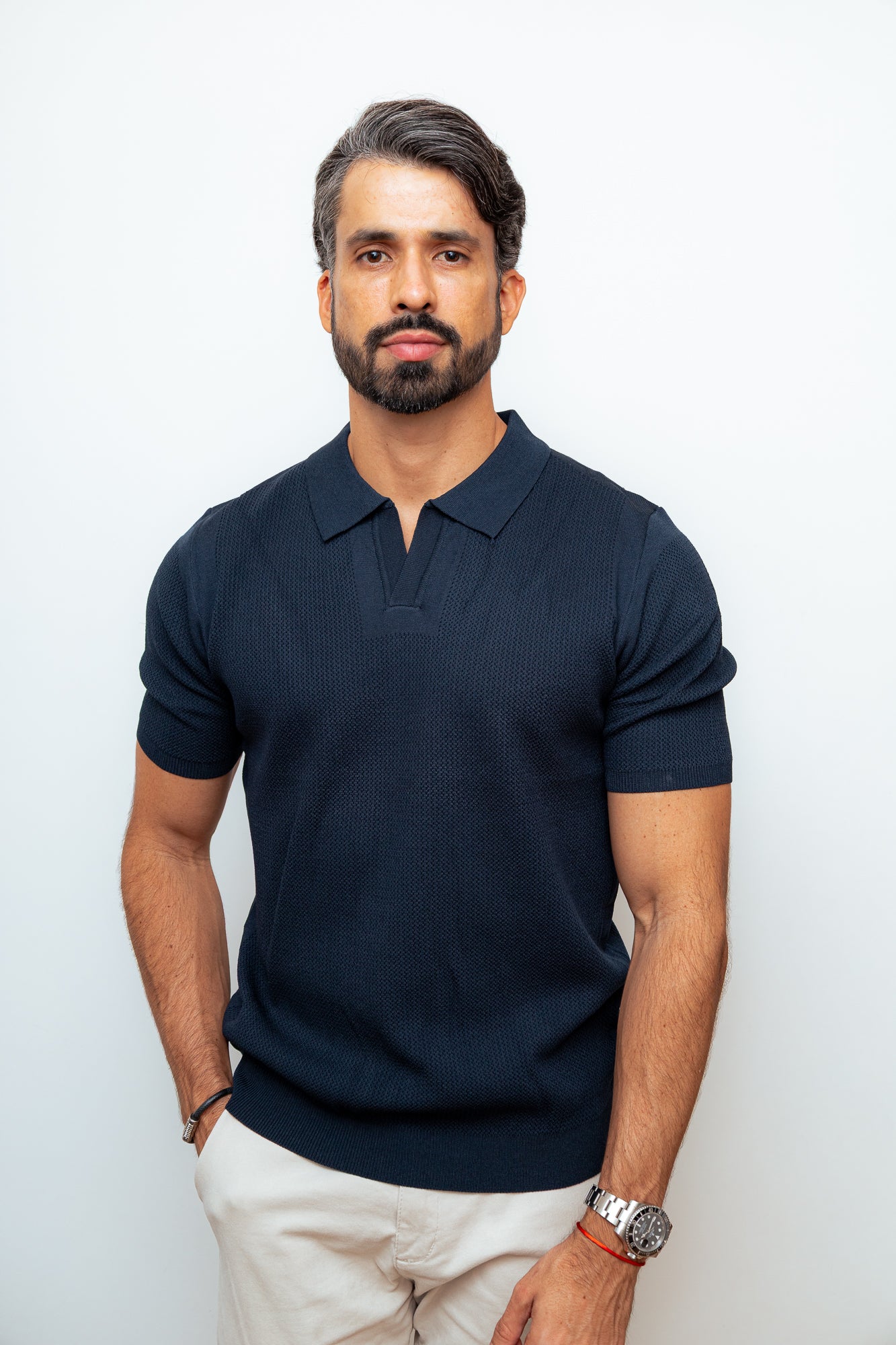 CAMISA POLO PARIS AZUL MARINHO