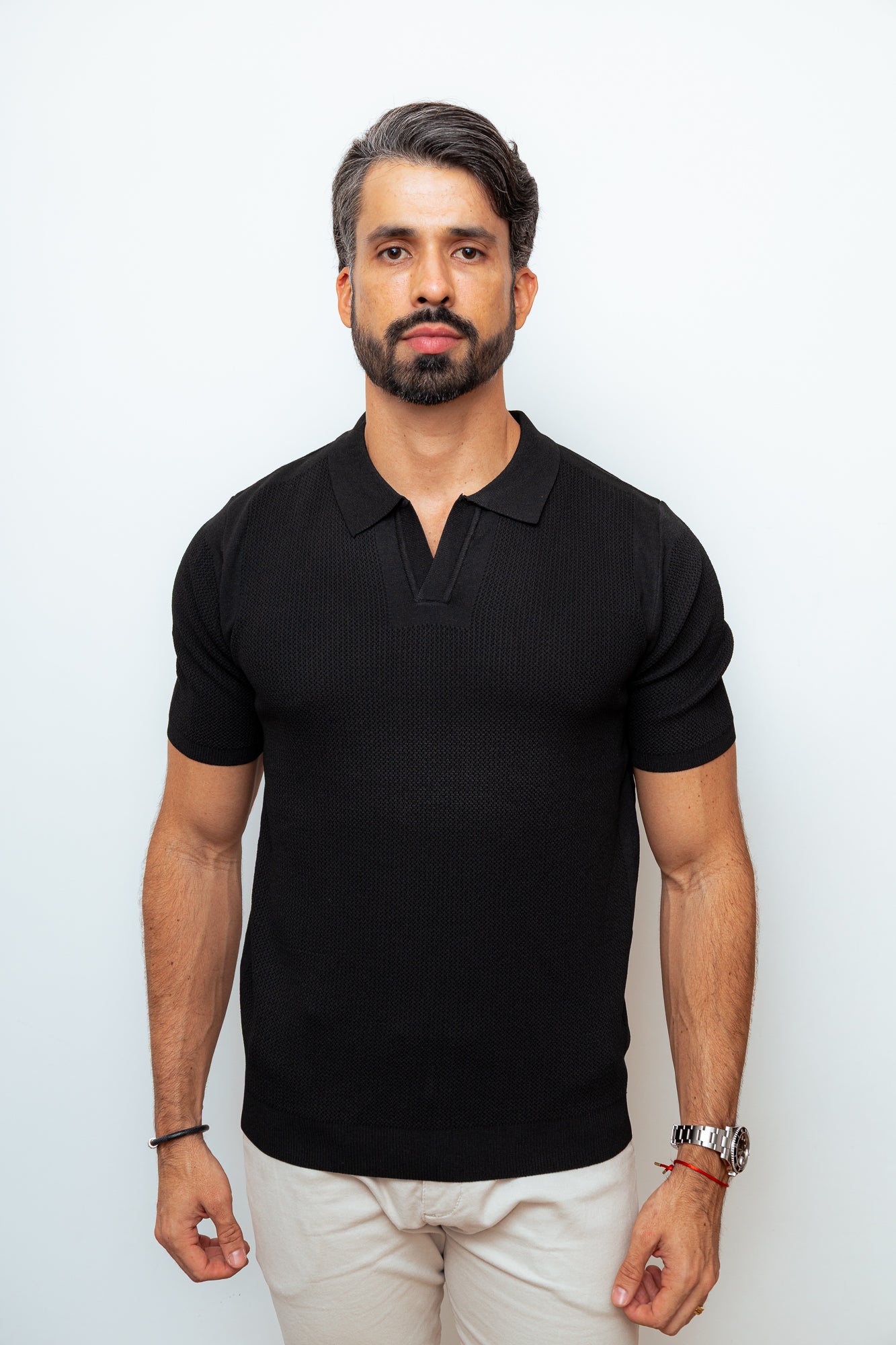 CAMISA POLO PARIS PRETA